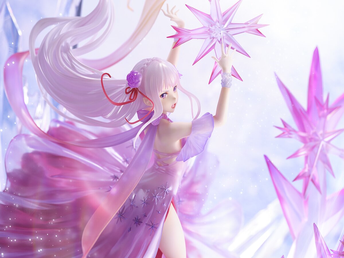 Re:Zero -Starting Life in Another World- Frosty Emilia: Crystal Dress Ver.  1/7 Scale Figure