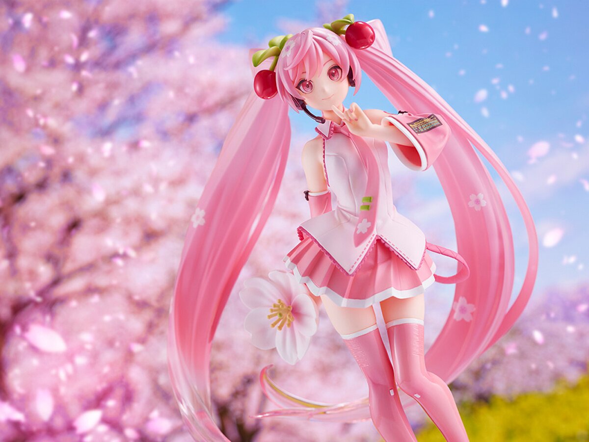 Sakura Miku: Newly Drawn 2021 Ver. Non-Scale Figure: Taito