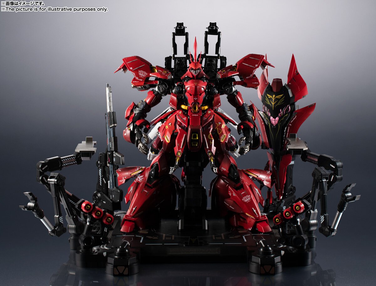 ロボット DX MOBILE SUIT IN ACTION MNS-04 SAZABI MSIA MOBILE SUIT GUNDAM DELUXE EDITION 