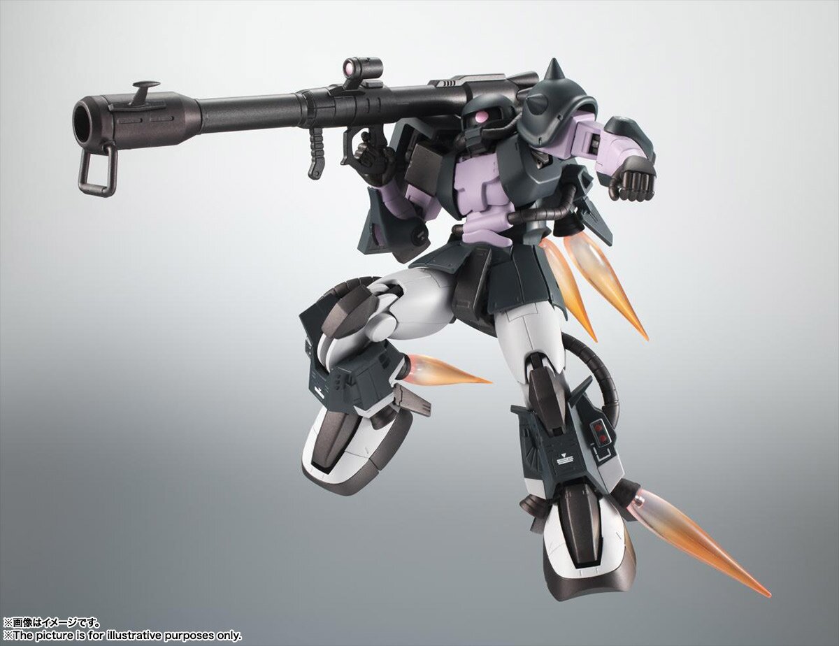 Robot Spirits Mobile Suit Gundam Ms R A Zaku Ii High Mobility Type A N I M E Ver Black Tri