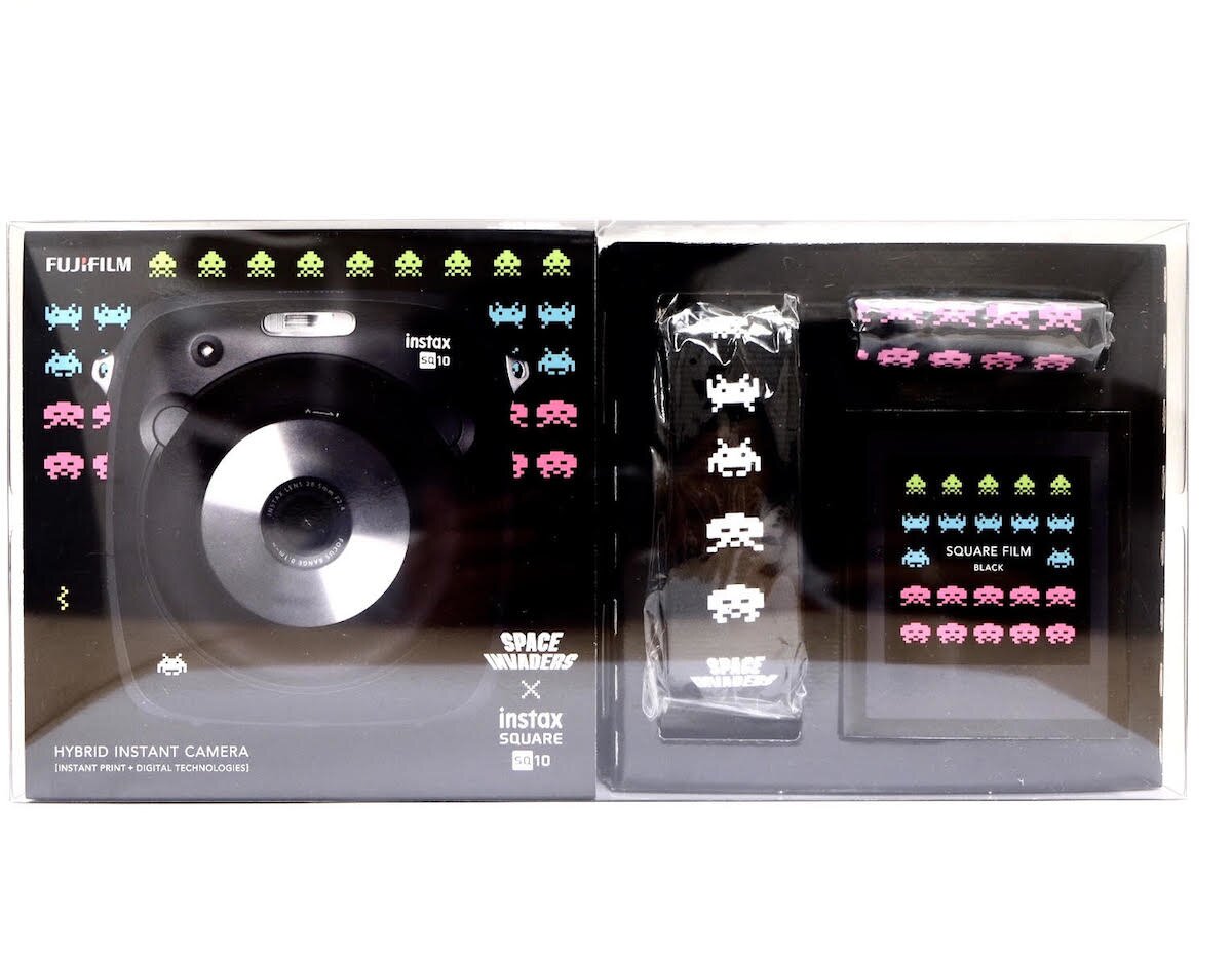 Space Invaders 40th Anniversary Special Edition Fujifilm Instax Square SQ10