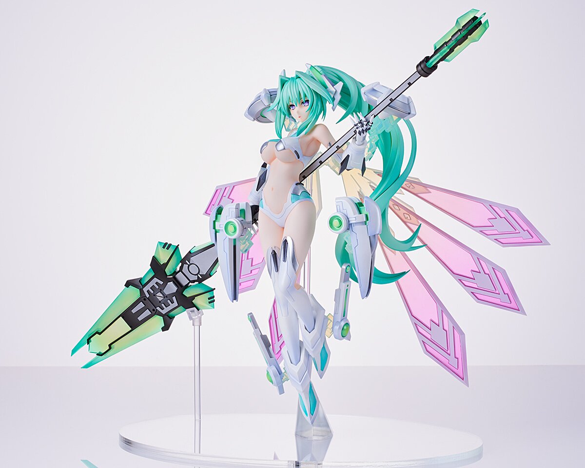 GREEN HEART (VER.1) 1/7スケールフィギュア ネプテューヌ Hyperdimension Neptunia Green Heart 1/7 Scale Figure: Amakuni