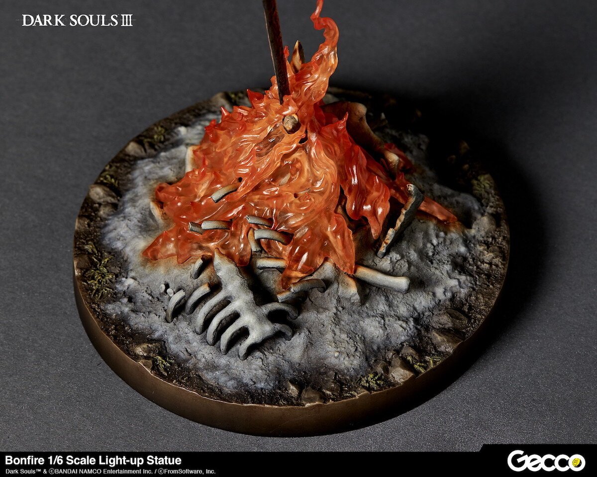 Dark Souls Ⅲ Bonfire 1/6 Scale Light-up Statue - Tokyo