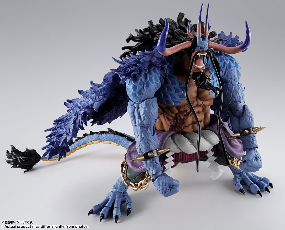 ONE PIECE - Figurine articulée Kaido - King of the Beasts (Man-Beast f