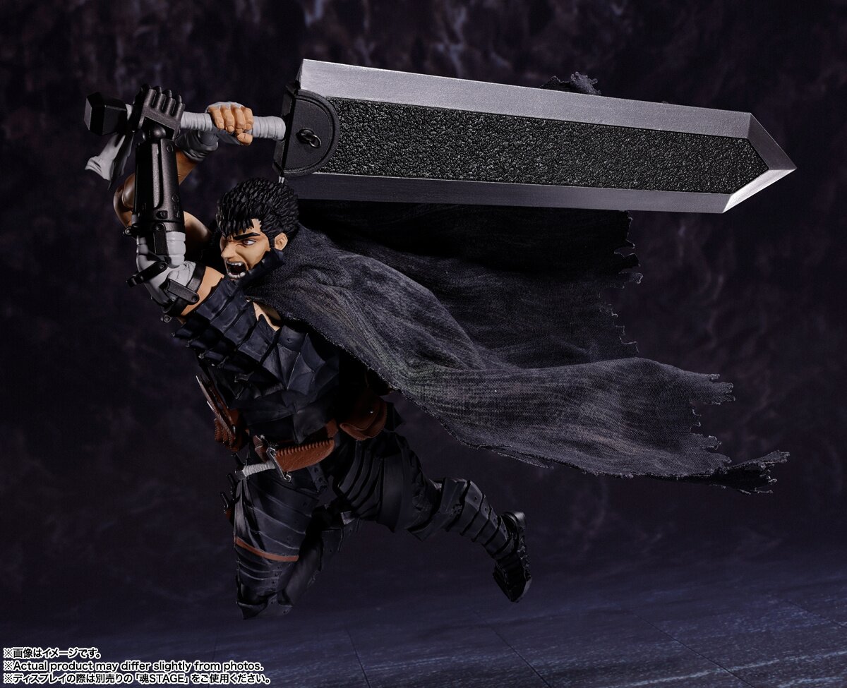 コミック・アニメ SHFiguarts Guts (Berserker Armor) S.H.Figuarts GUTS (BERSERKER ARMOR) | TAMASHII WEB