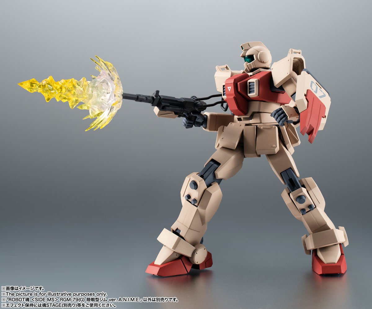 ROBOT魂 RGM-79(G) GM GROUND TYPE Robot Spirits Mobile Suit Gundam: The 08th MS Team RGM-79(G) GM