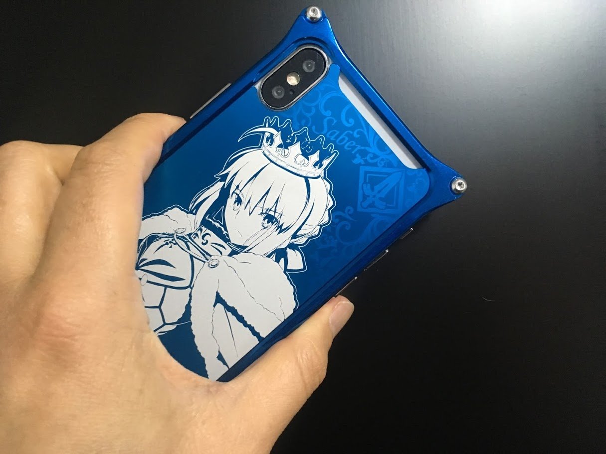 Fate/Grand Order x GILD design Saber/Altria iPhone Case: Type-Moon