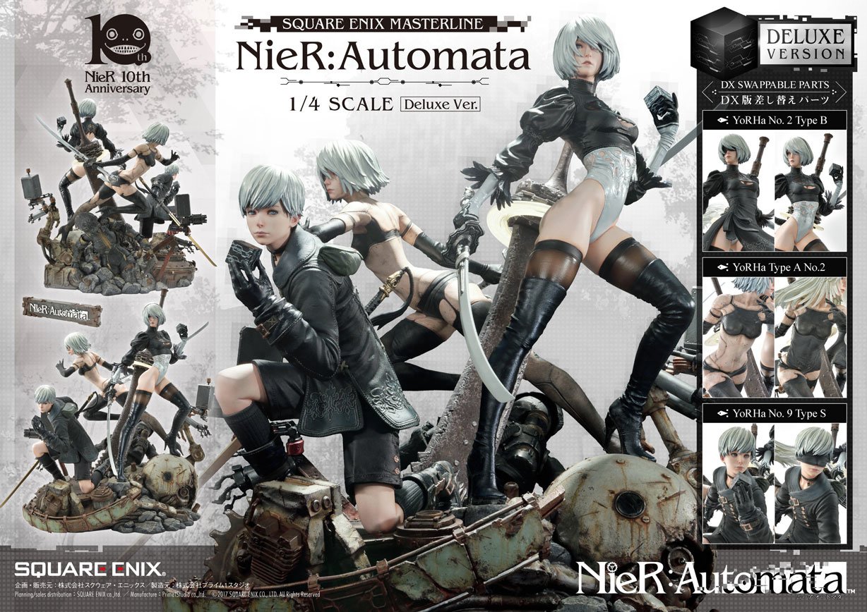 Square Enix Masterline NieR: Automata Deluxe Ver. 1/4 Scale Statue
