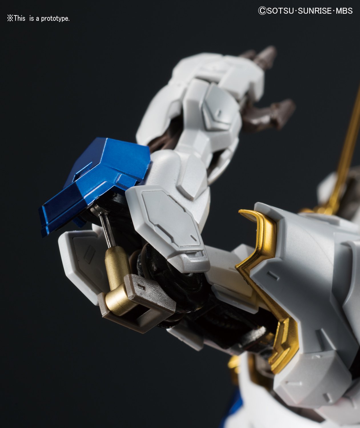 Gundam Iron-Blooded Orphans Hi-Resolution Model Barbatos - 1/100 Scale Plastic Model Kit By Bandai