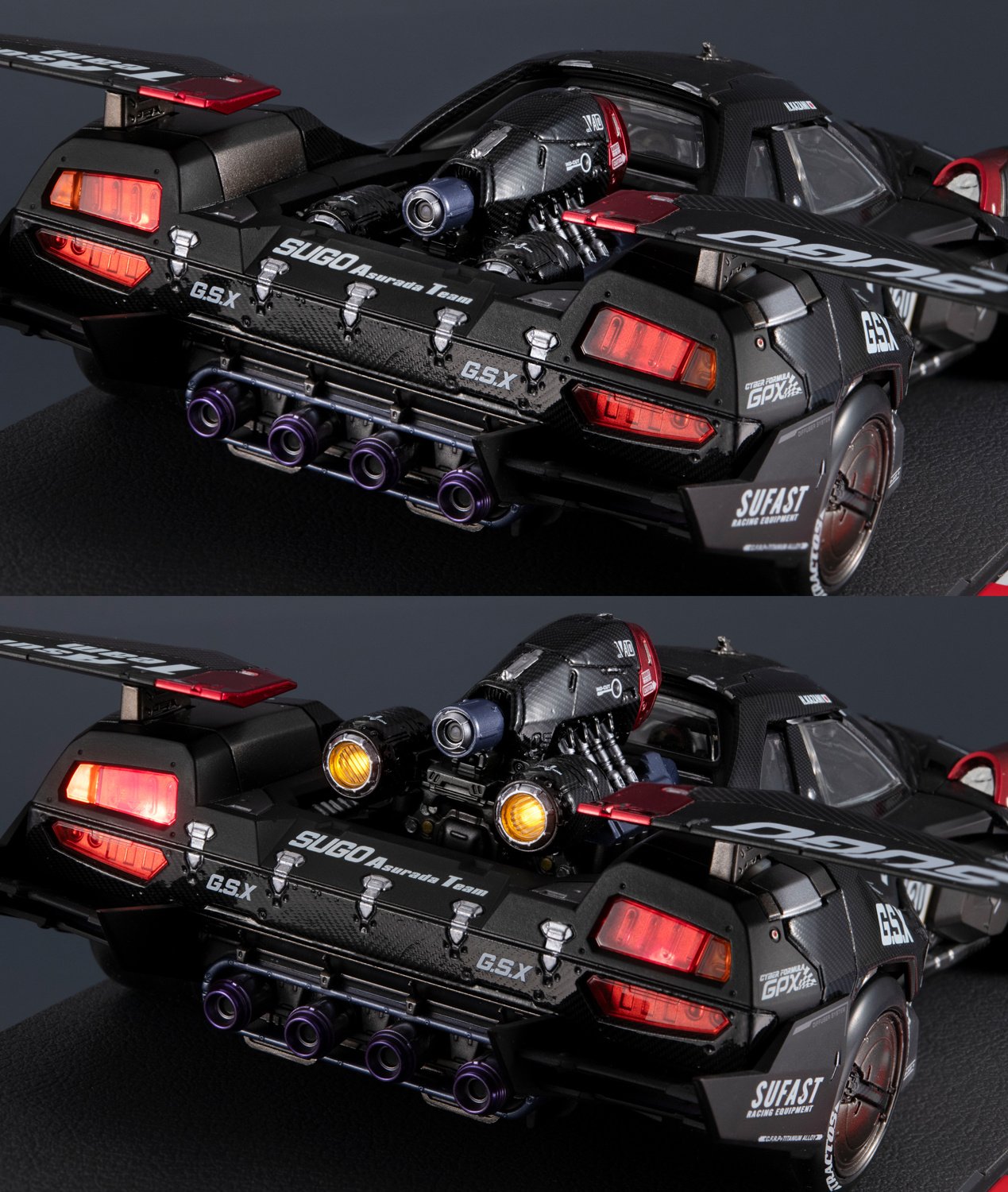 Variable Action Hi-SPEC UNITED Future GPX Cyber Formula Asurada