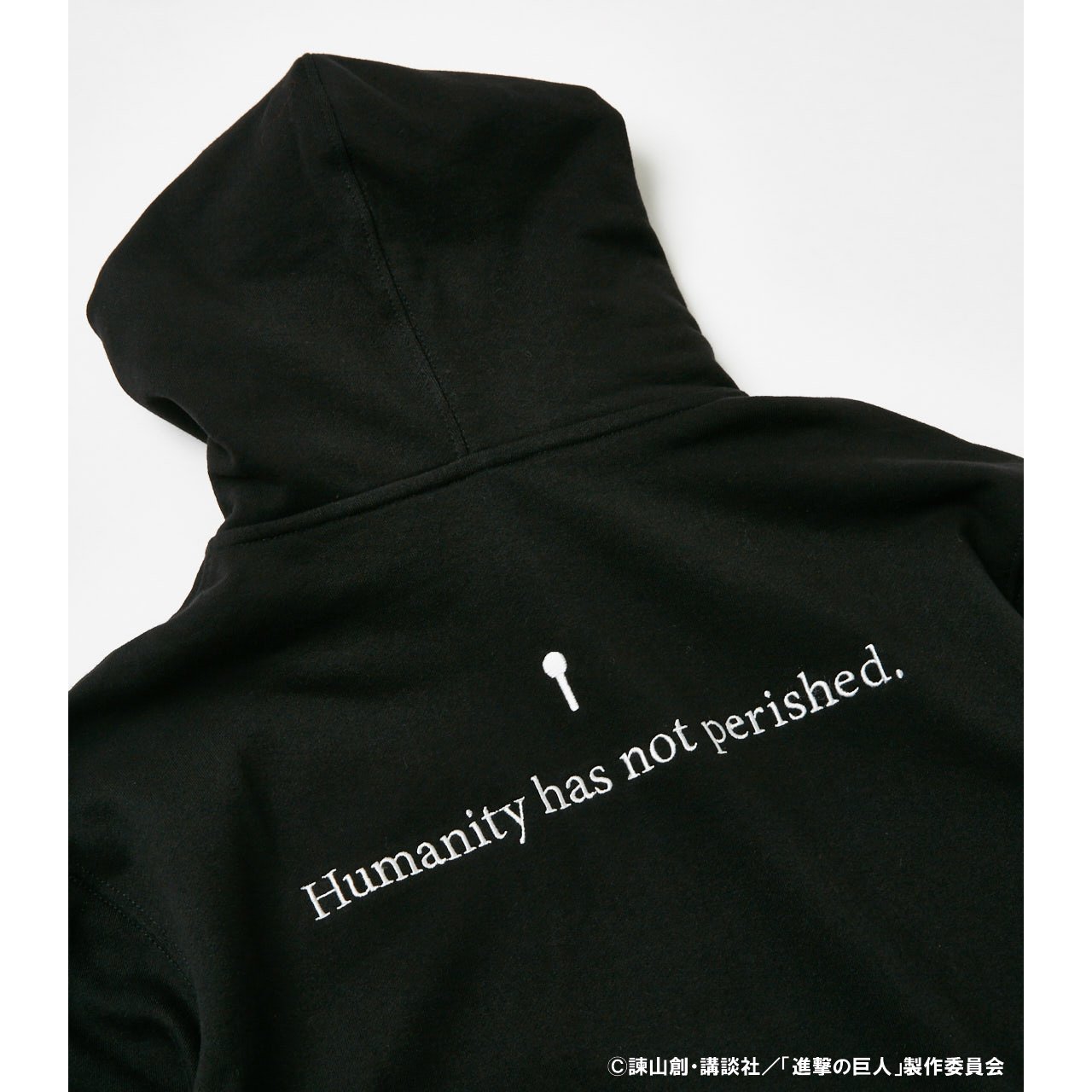 VR × RADER × SHINGEKI Hoodie / BLK Attack on Titan R4G Key Black Zip Hoodie: R4G - Tokyo Otaku Mode (TOM)