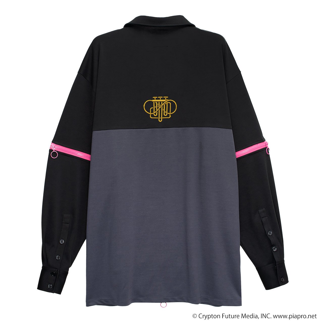 LISTEN FLAVOR Megurine Luka 2-Way Shirt Black: Listen Flavor 37