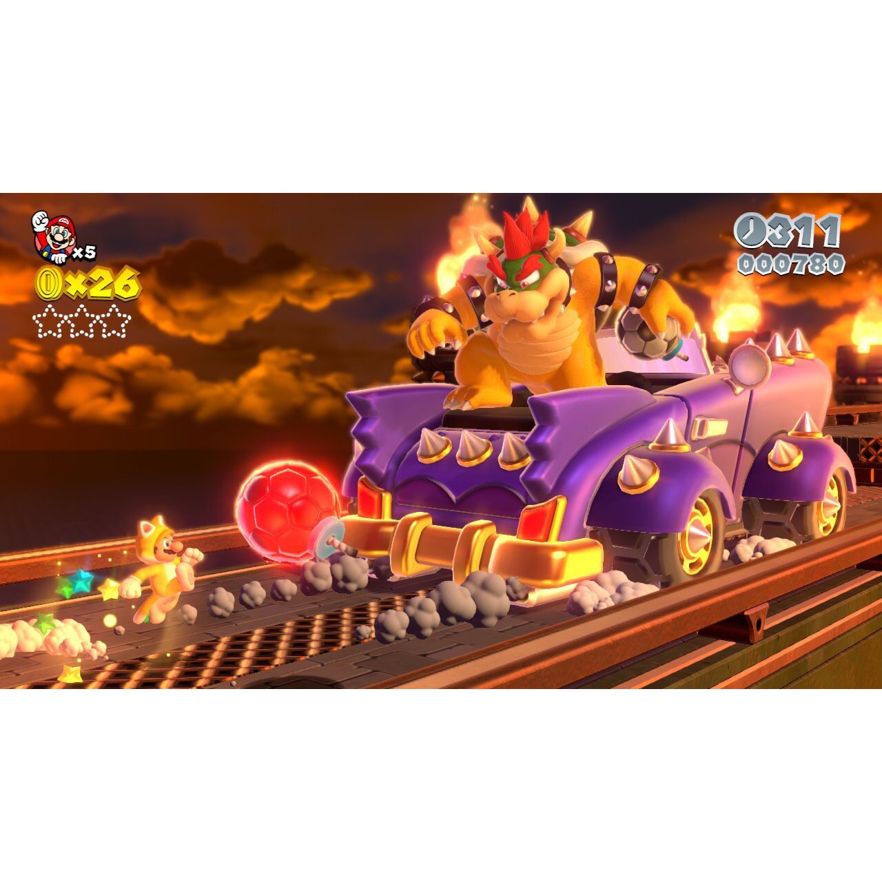 Super Mario 3D World + Bowser's Fury with Super Mario Bros U