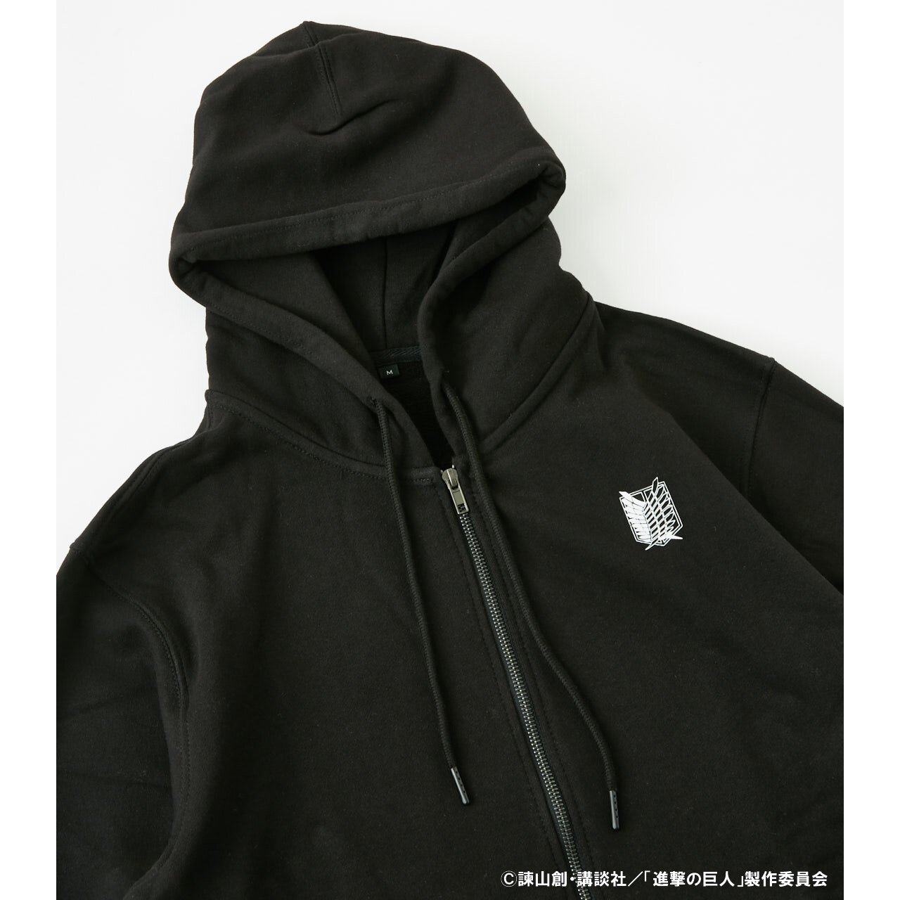 Attack on Titan R4G Survey Corps Black Zip Hoodie: R4G - Tokyo