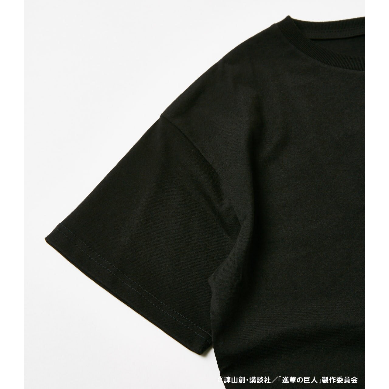 Attack On Titan Colorblock Black T-Shirt