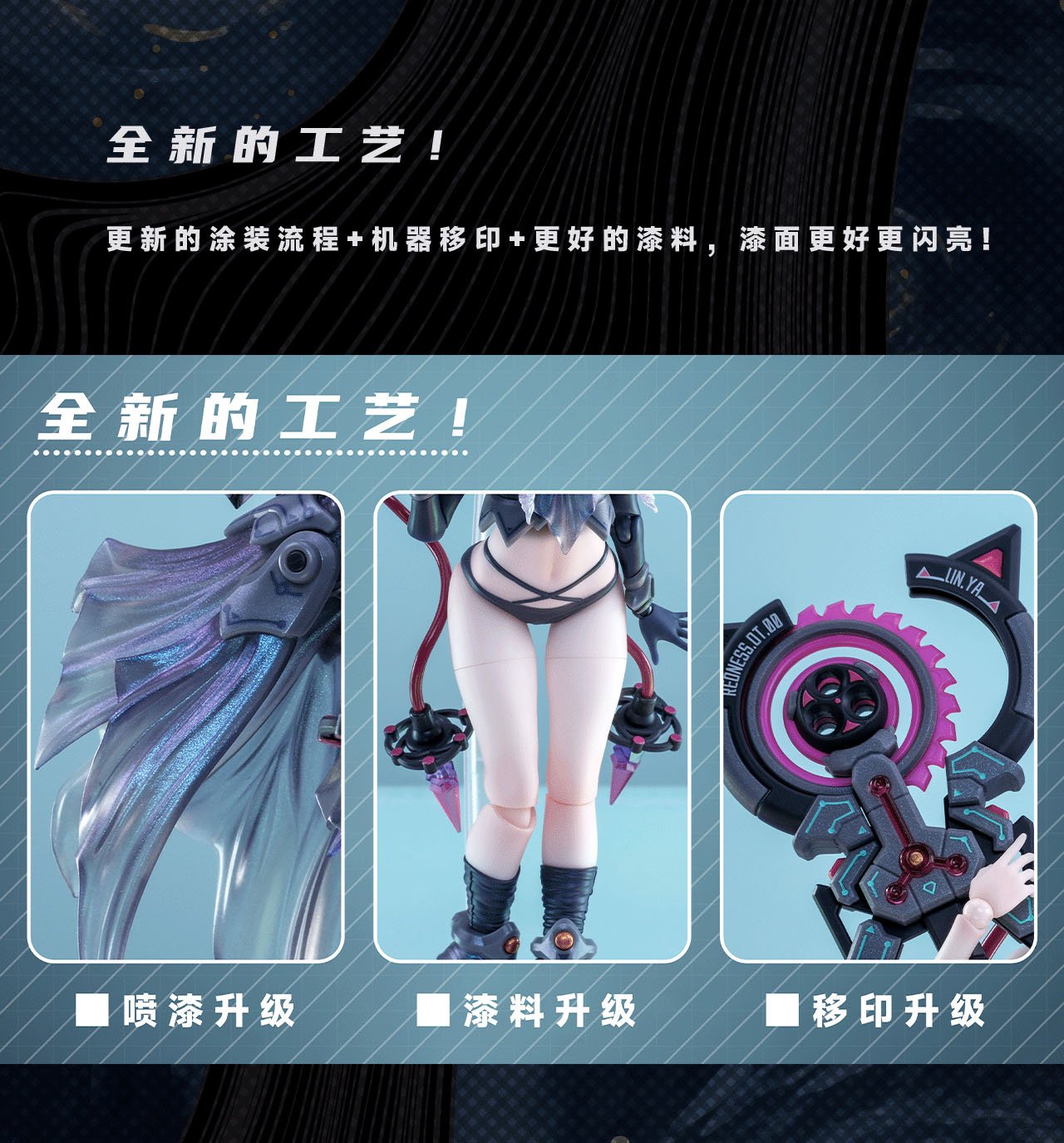 Witch of the Original Linya Part 2 Swimsuit Ver. 1/12 Scale Action