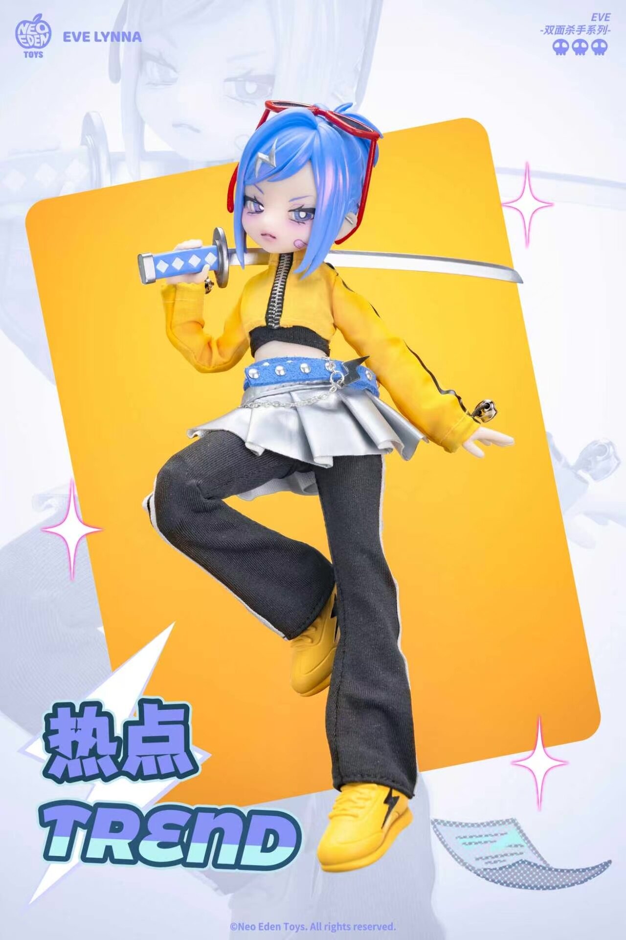 Eve Lynna Double-Faced Killer Series Trading Doll Box Set - Tokyo