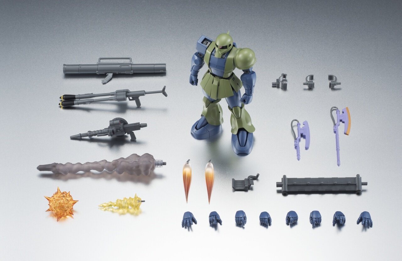 BANDAI - ROBOT魂＜SIDE MS＞MS-05 旧ザク ver. A.N.I.M.E. 71yT+AcNMQL._UF350,350_QL80_.jpg