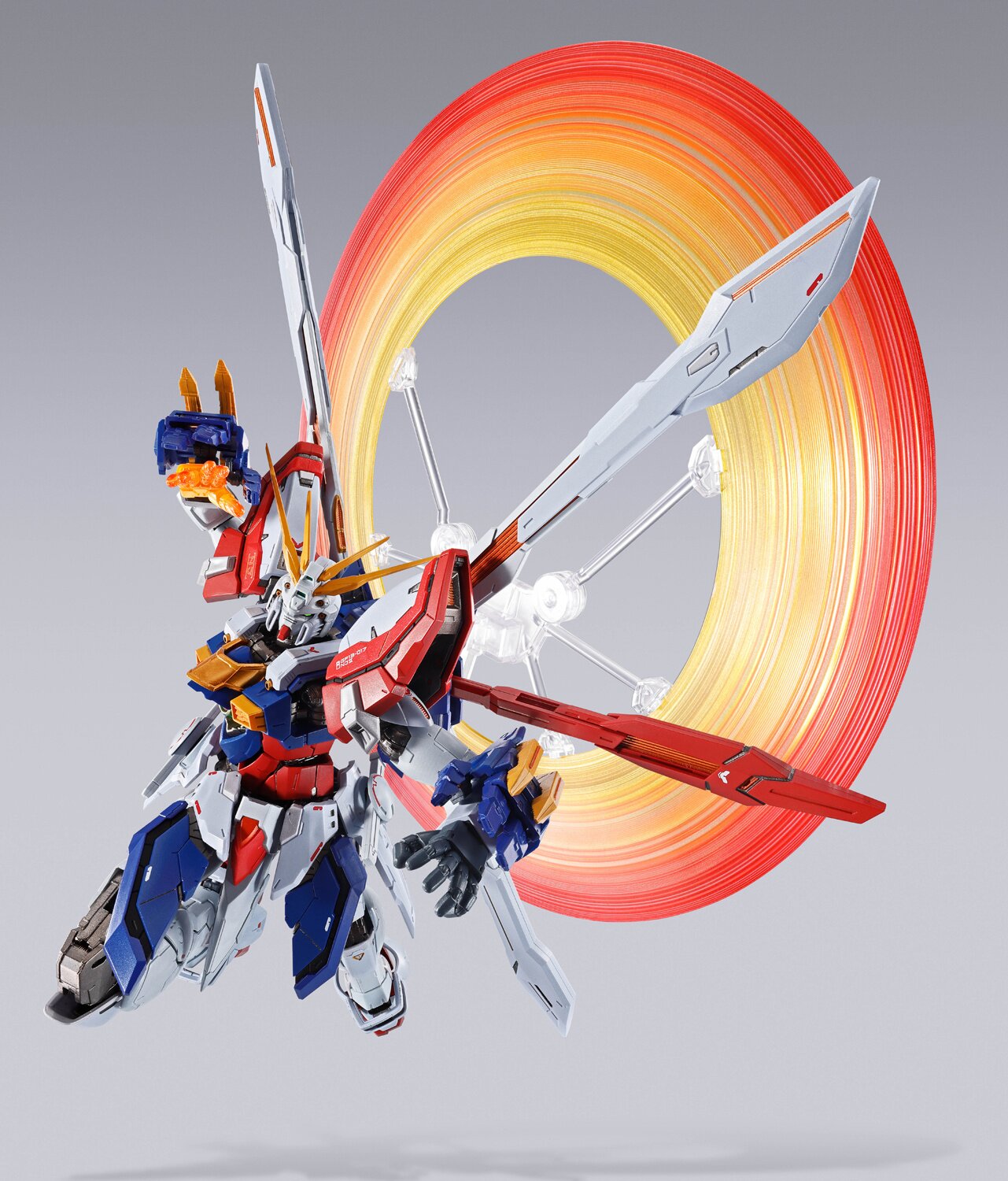 Metal Build Mobile Fighter G Gundam Burning Gundam & Burning Gundam ...