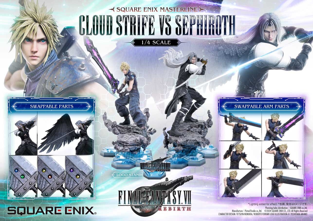 Square Enix Masterline Final Fantasy VII Rebirth Cloud Square Enix Masterline Final Fantasy VII Rebirth Cloud