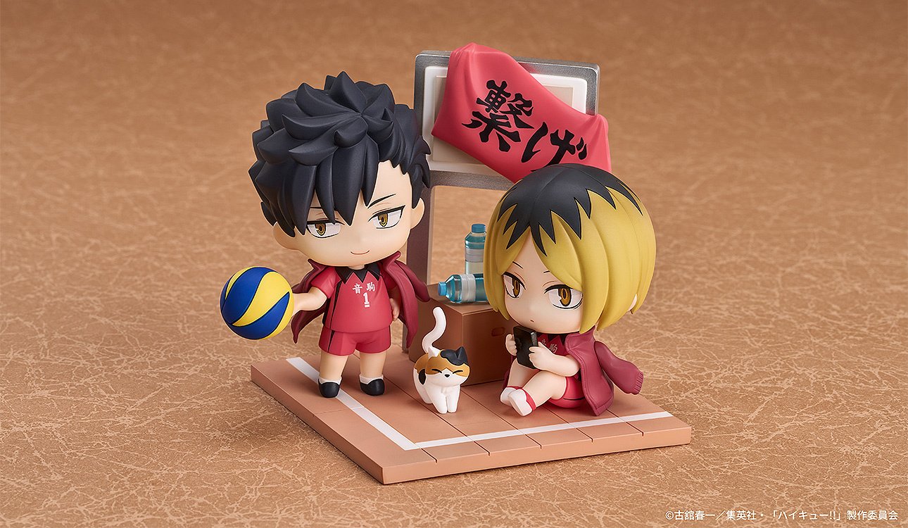 TETSUNODOKUGA & TETSUNOTSUTSUMI フィギュアセット Qset+ Haikyu!! Tetsuro Kuroo & Kenma Kozume - Tokyo Otaku Mode (TOM)