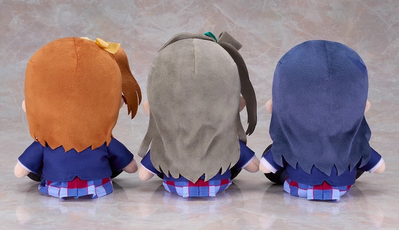 Love Live! Kuripan Plushie Honoka Kosaka/Kotori Minami/Umi Sonoda
