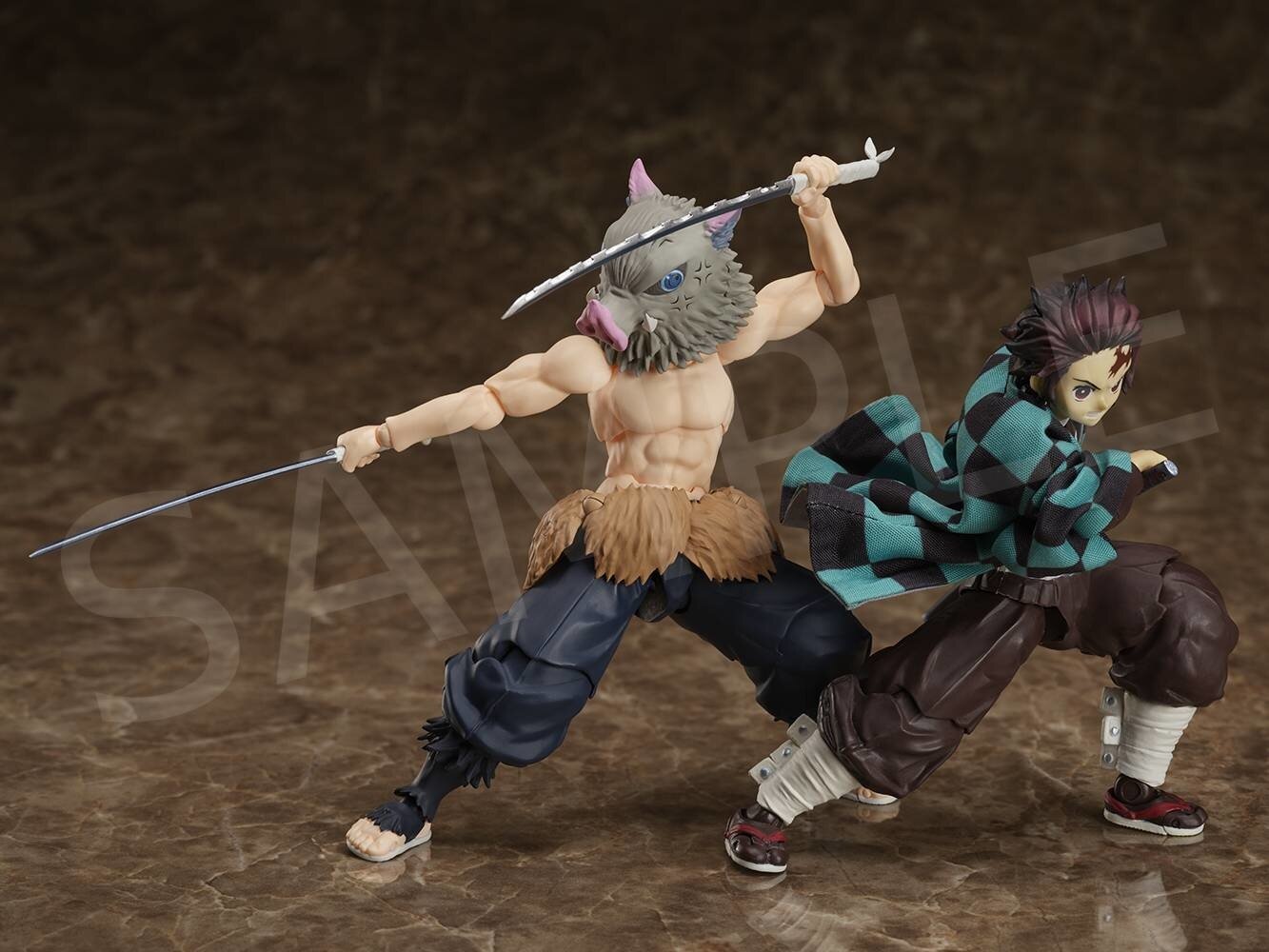 BUZZmod Demon Slayer Kimetsu no Yaiba Inosuke Hashibira 1/12 Scale