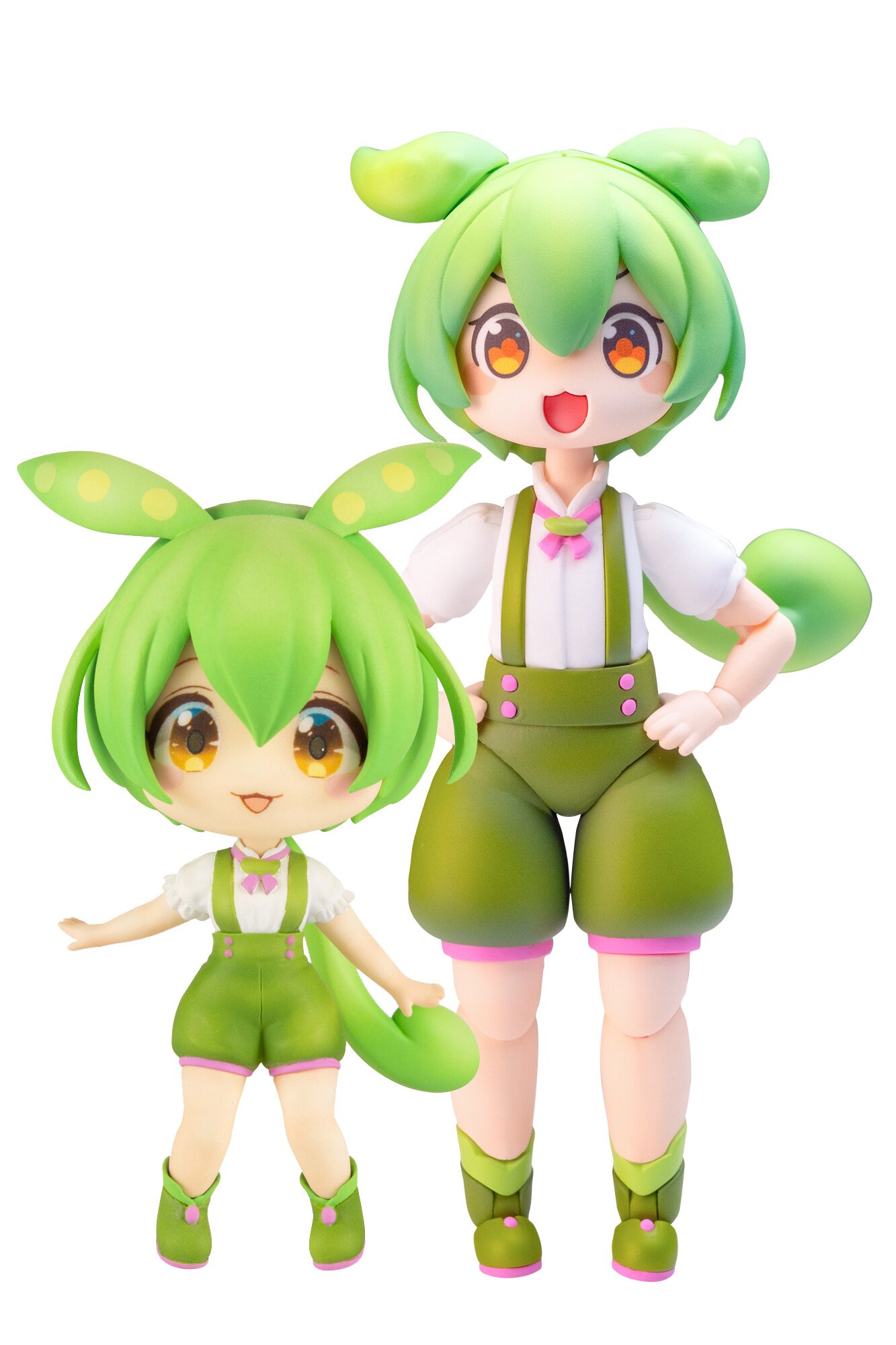 Plafia Tohoku Zunko/Zundamon Project Zundamon 1/12 Scale Plastic