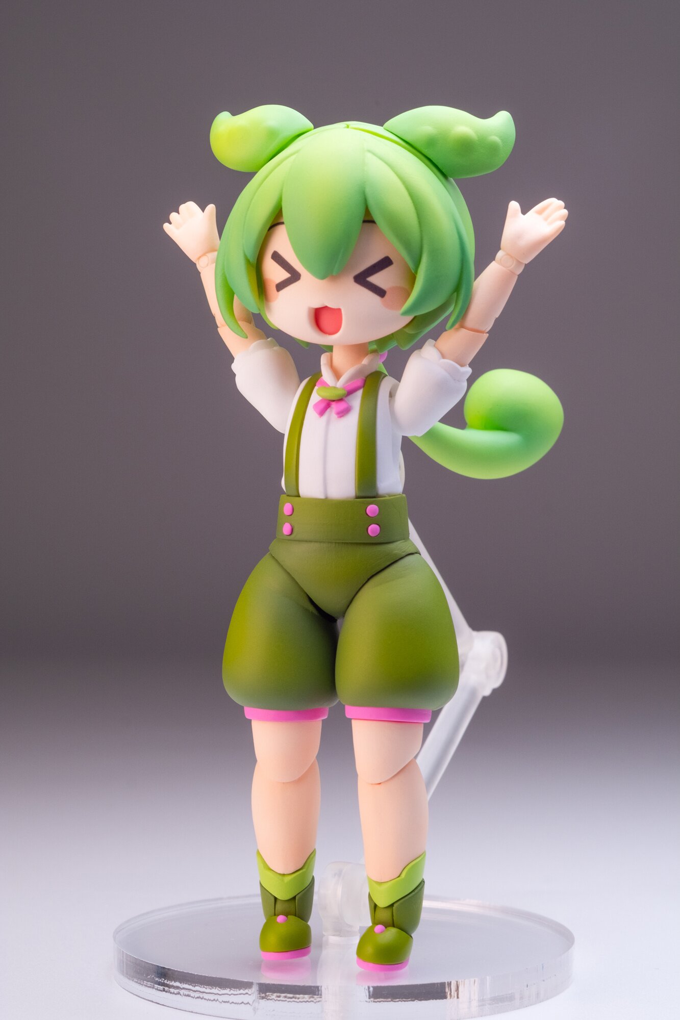 Plafia Tohoku Zunko/Zundamon Project Zundamon 1/12 Scale Plastic
