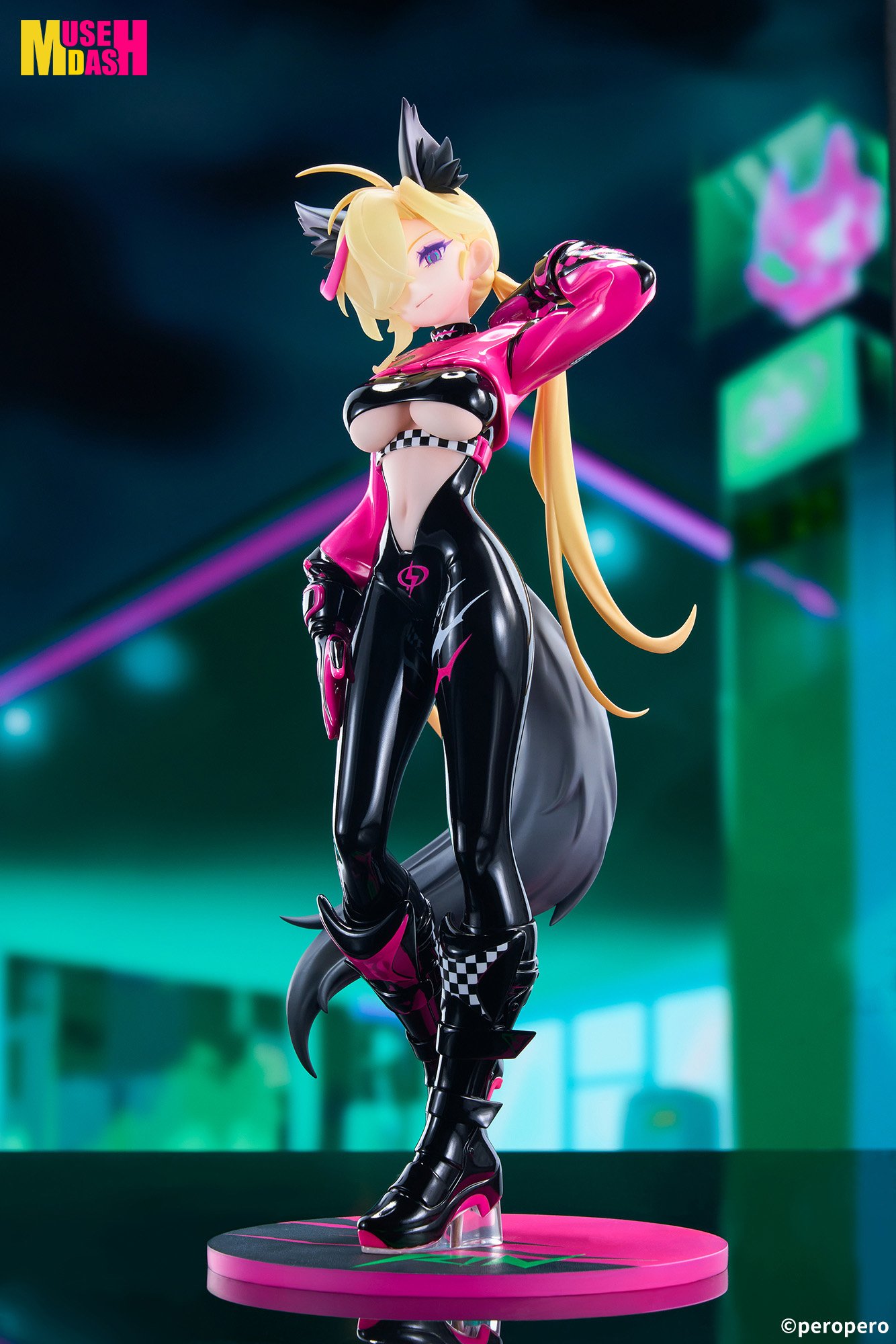 muse dash 凛　フィギュア　（APEX） LIMEPIE Series Muse Dash Rin: Racer Ver. 1/8 Scale Figure: Apex 25