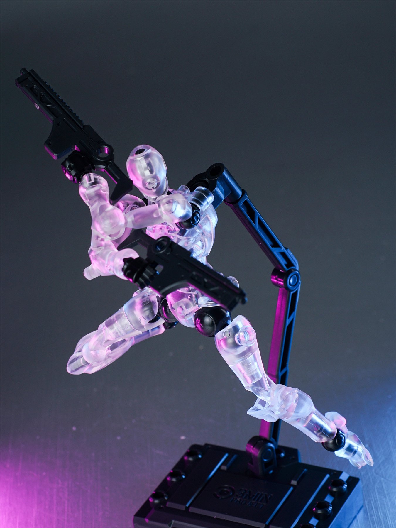 3 Min Project Series Xenostrike Vol. 2 Transparent 1/18 Scale