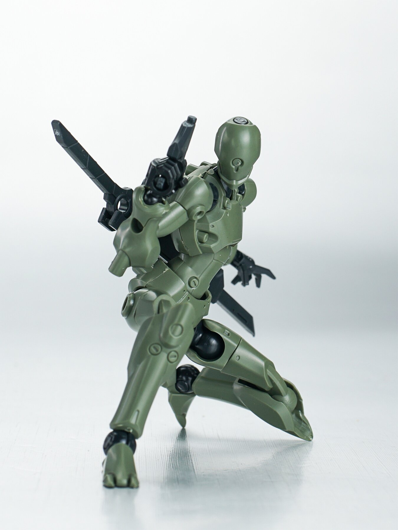 3 Min Project Series Xenostrike Vol. 2 Green 1/18 Scale Plastic