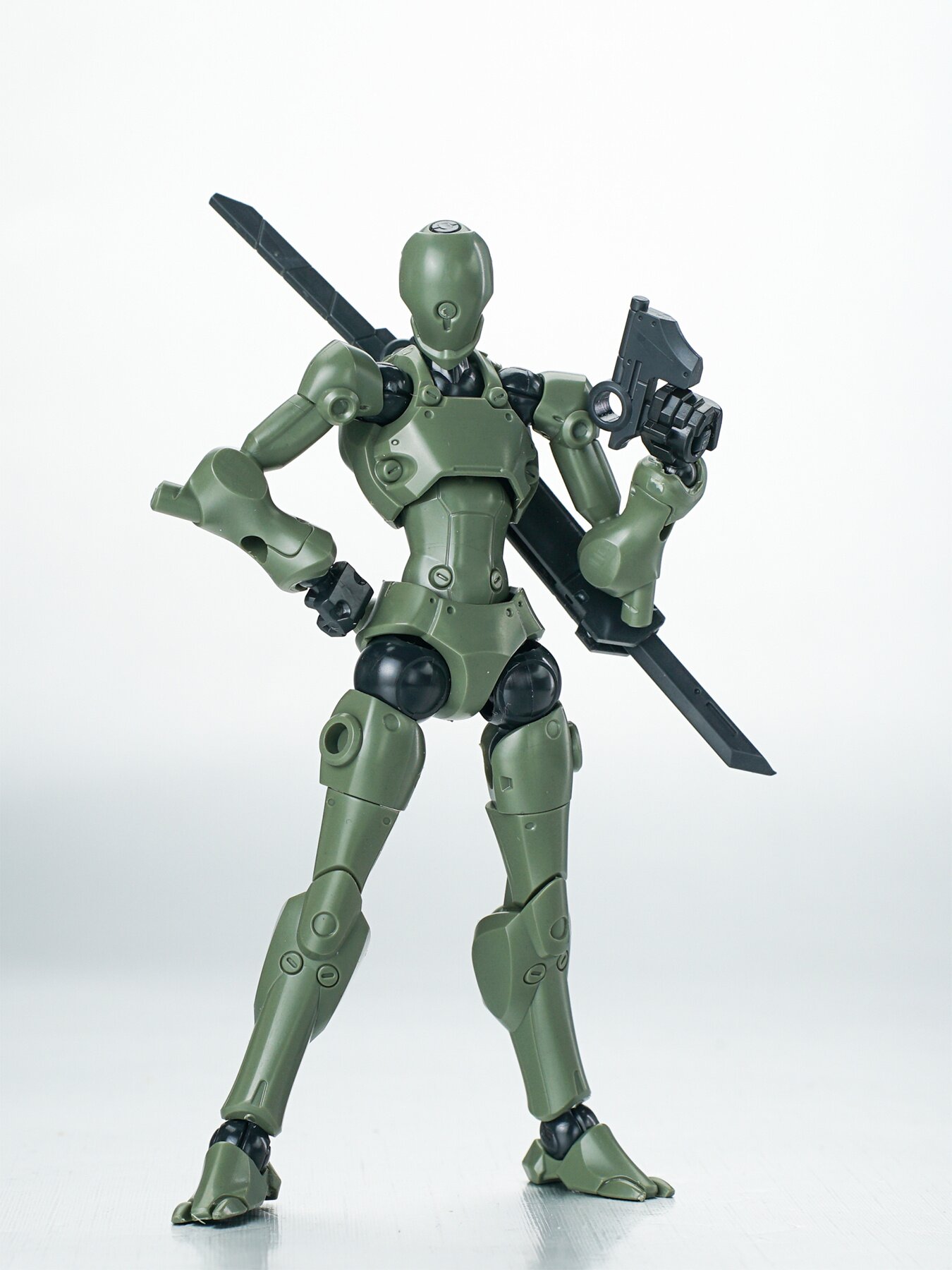 3 Min Project Series Xenostrike Vol. 2 Green 1/18 Scale Plastic