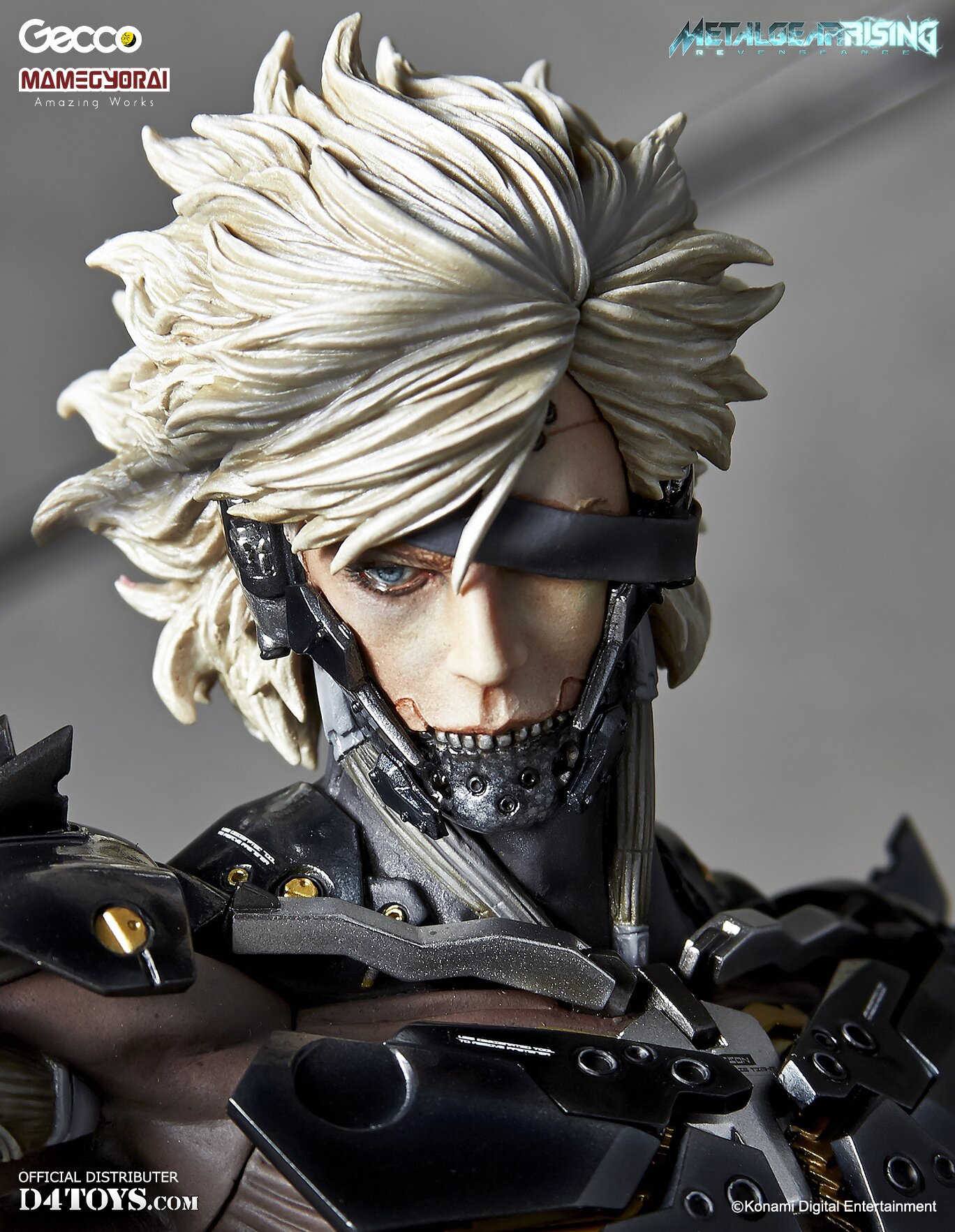 revoltech metal gear rising revengeance raiden figure