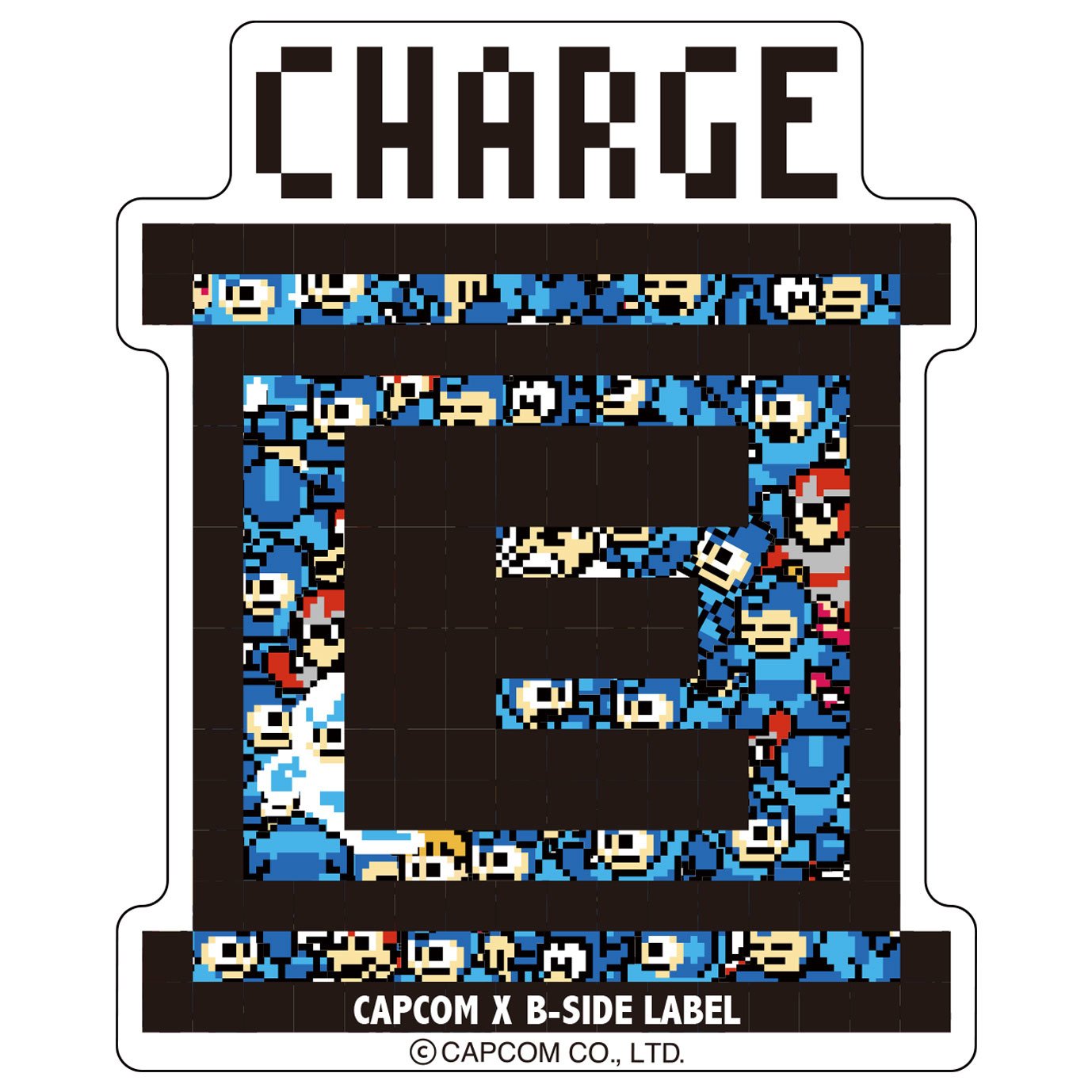 Capcom x B-Side Label Mega Man Stickers: Capcom - Tokyo Otaku Mode (TOM)