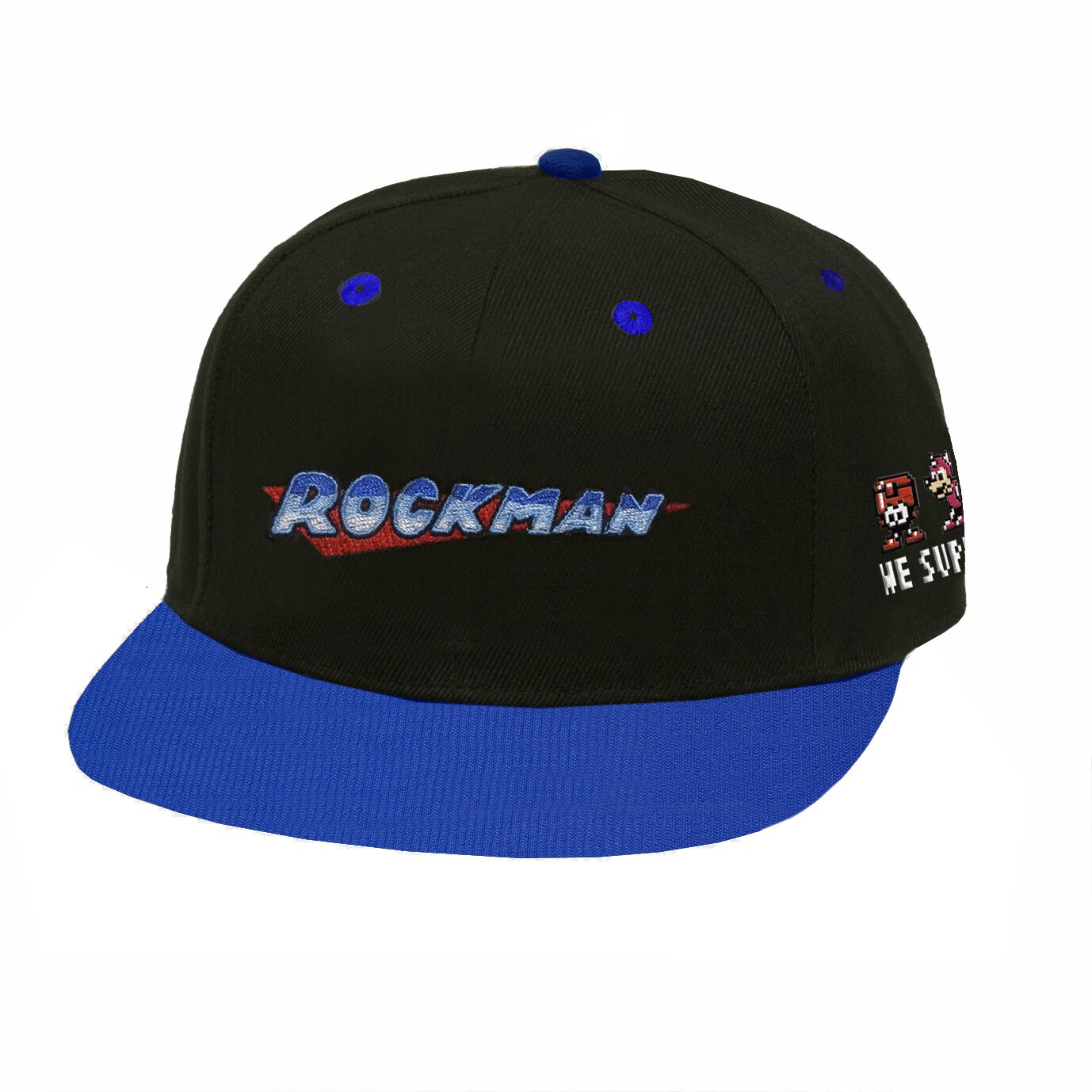 ロックマン MEGAMAN キャップ 刺繍 ドット 未使用 タグ付き Mega Man Cap - Tokyo Otaku Mode (TOM)