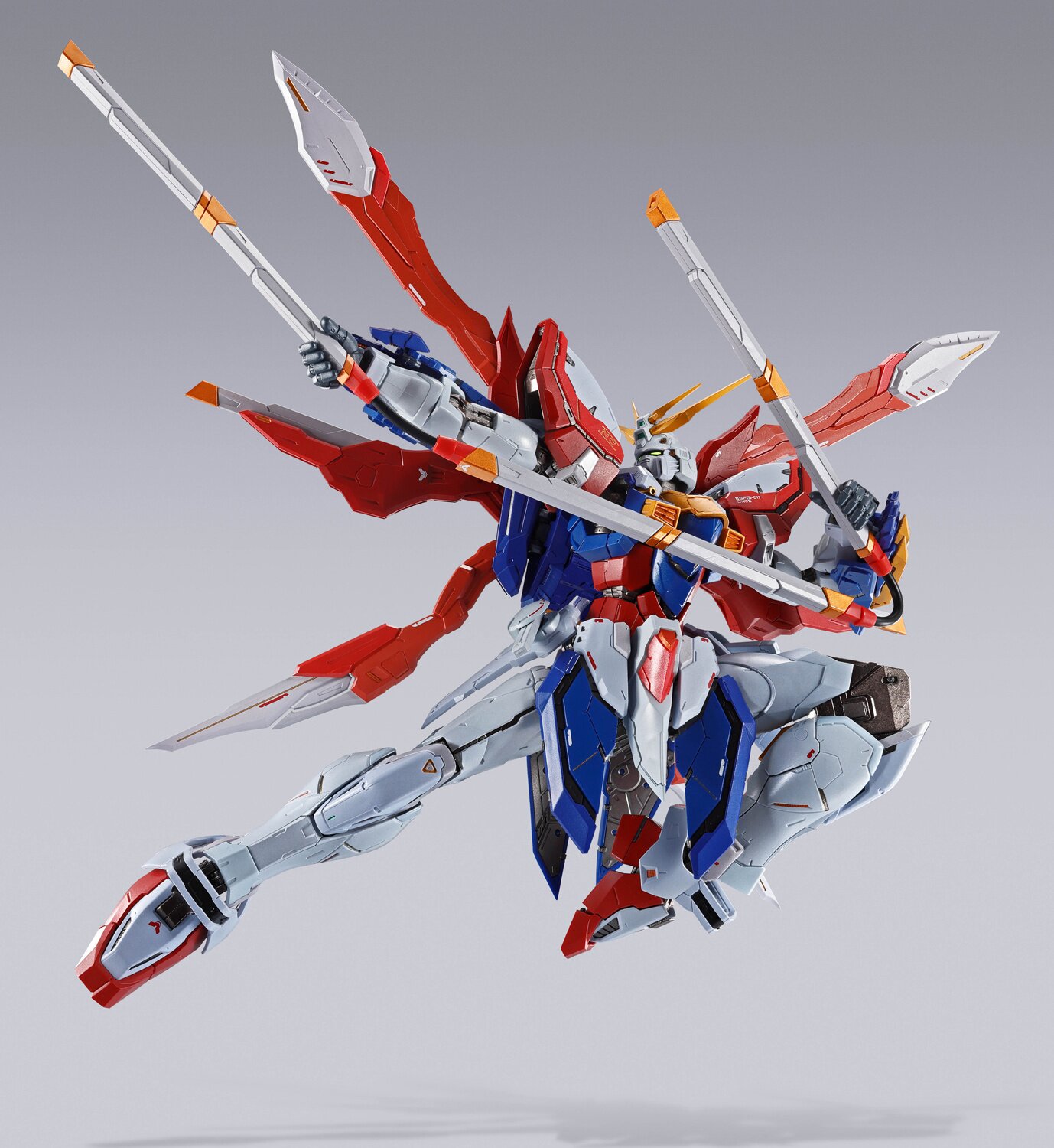 Metal Build Mobile Fighter G Gundam Burning Gundam & Burning Gundam ...