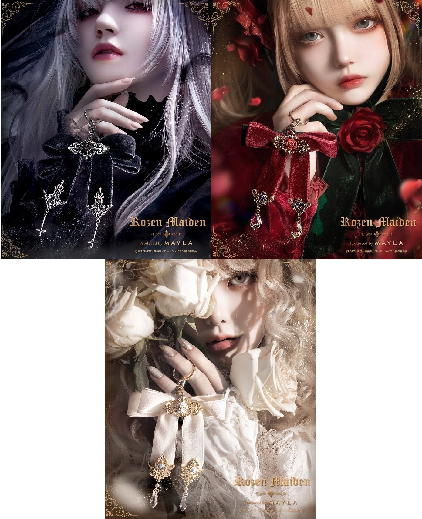 MAYLA Rozen Maiden Iconique Hair Objet + Multi Charm 20% OFF
