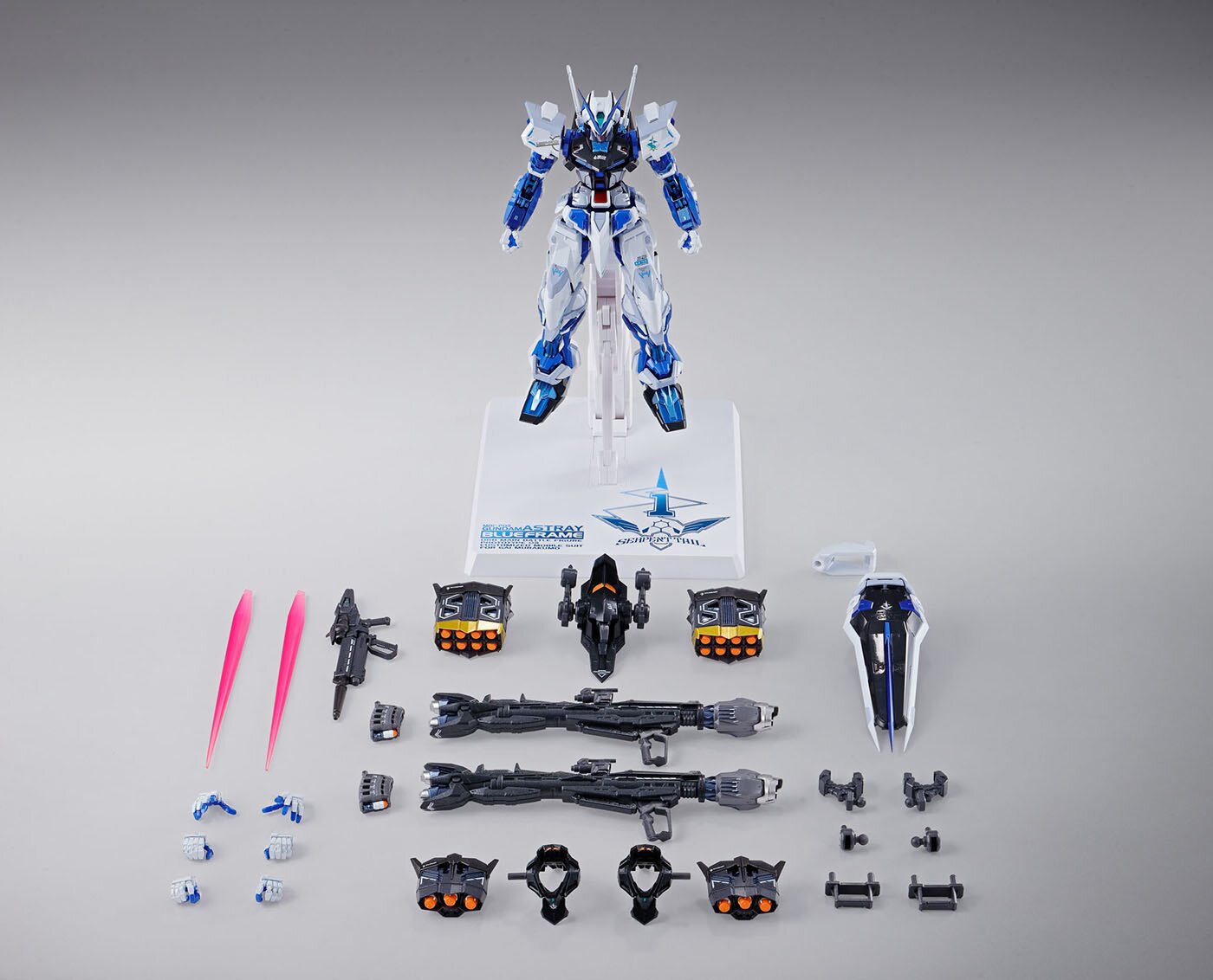 ナ*ツ様 L BUILD GUNDAM ASTRAY BLUE FRAM Bandai BAS5055601 1/144 Scale Gundam Astray Blue Frame