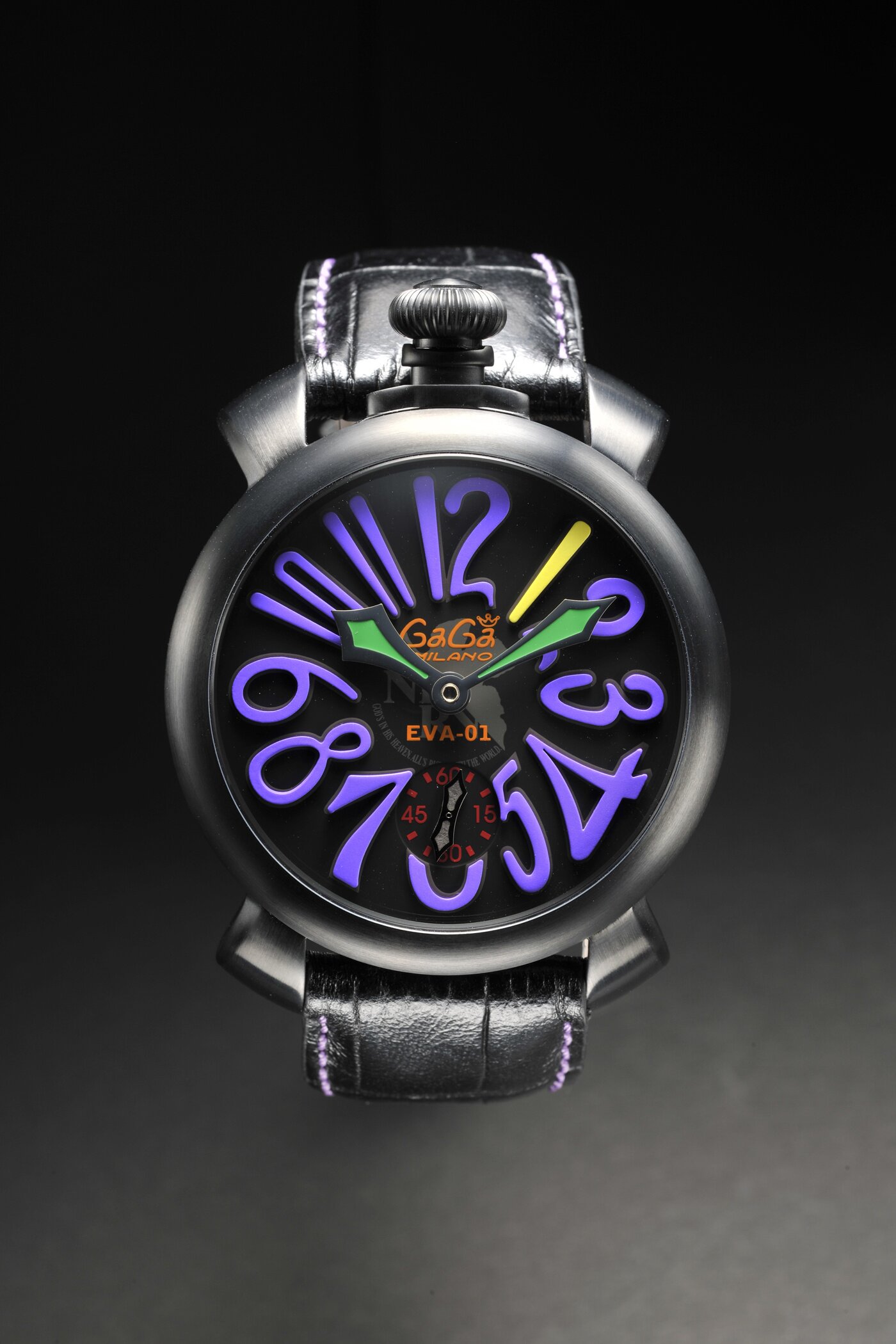 GaGa Milano Manuale 48mm Evangelion Unit-01 Watch