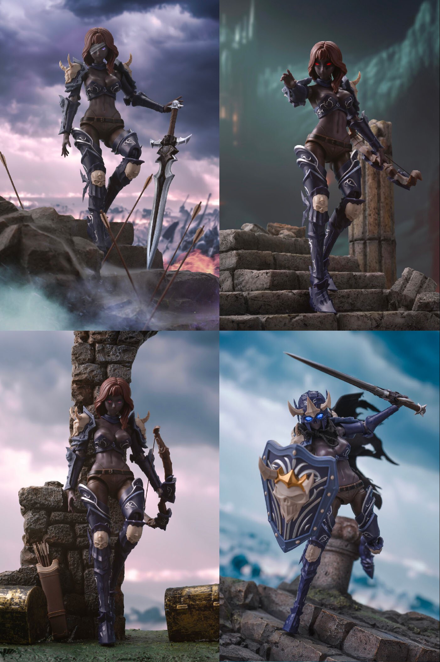 HELL KNIGHT SYL フィギュア1/12 ヘルナイトほぼ未使用 HELL KNIGHT SYL フィギュア1/12 ヘルナイトほぼ未使用