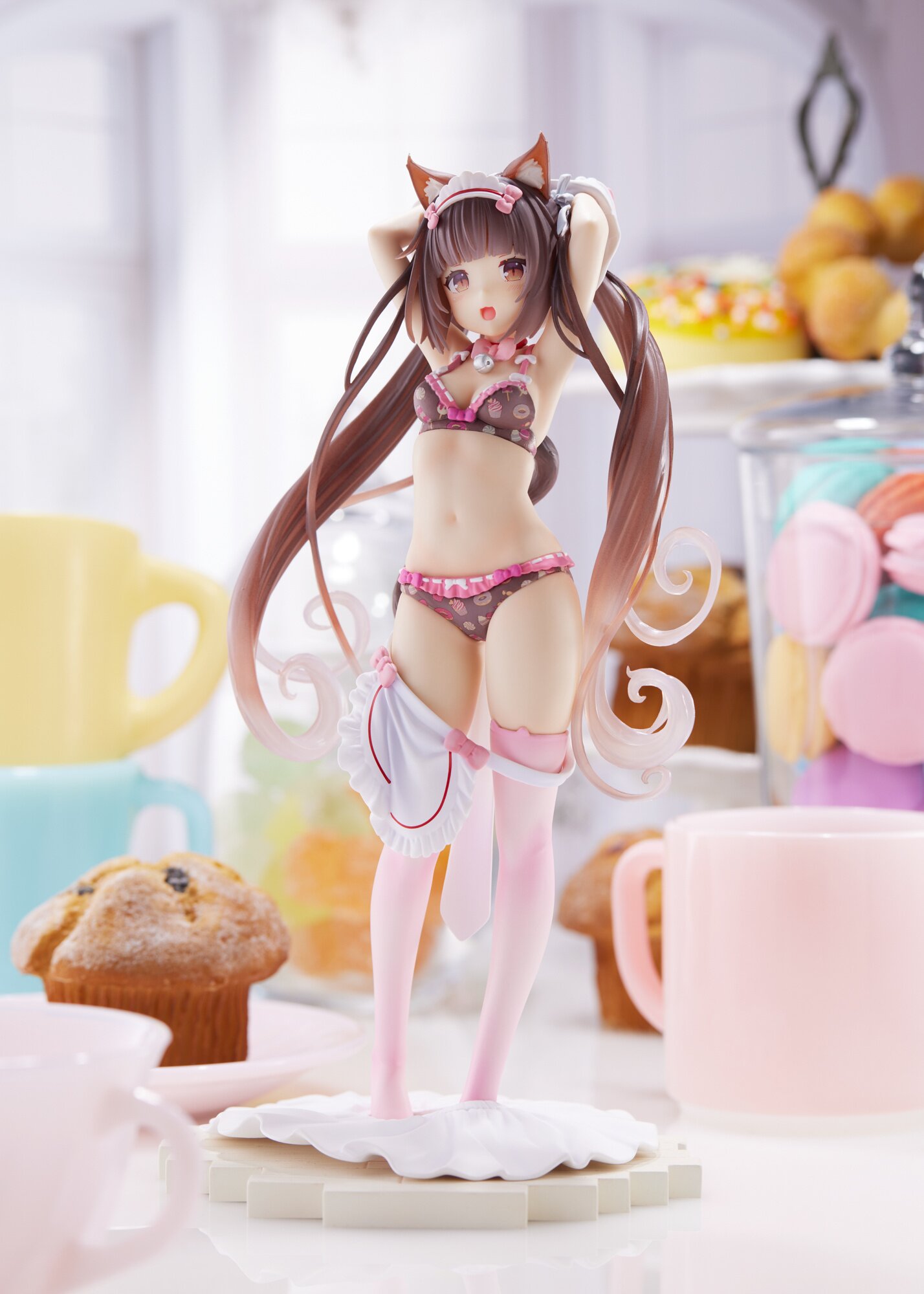 ネコぱら ショコラ 1/7スケール ～Lovely sweets time～ Nekopara Chocola (Lovely Sweets Time) 1/7 Scale Figure – USA