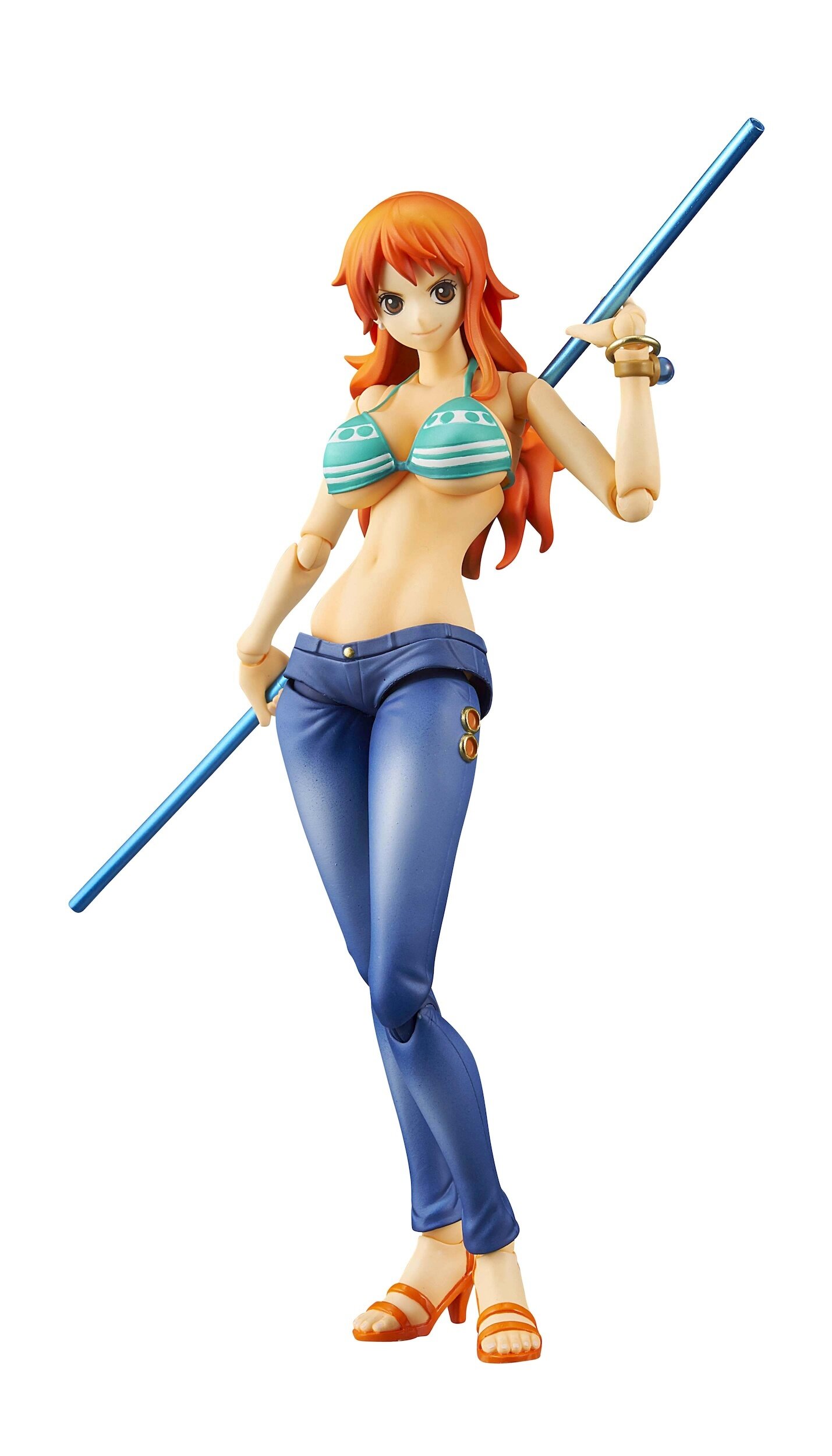 美品   ワンピース  VARIABLE ACTION Heroes Variable Action Heroes OnePiece Nami: Megahouse - Tokyo