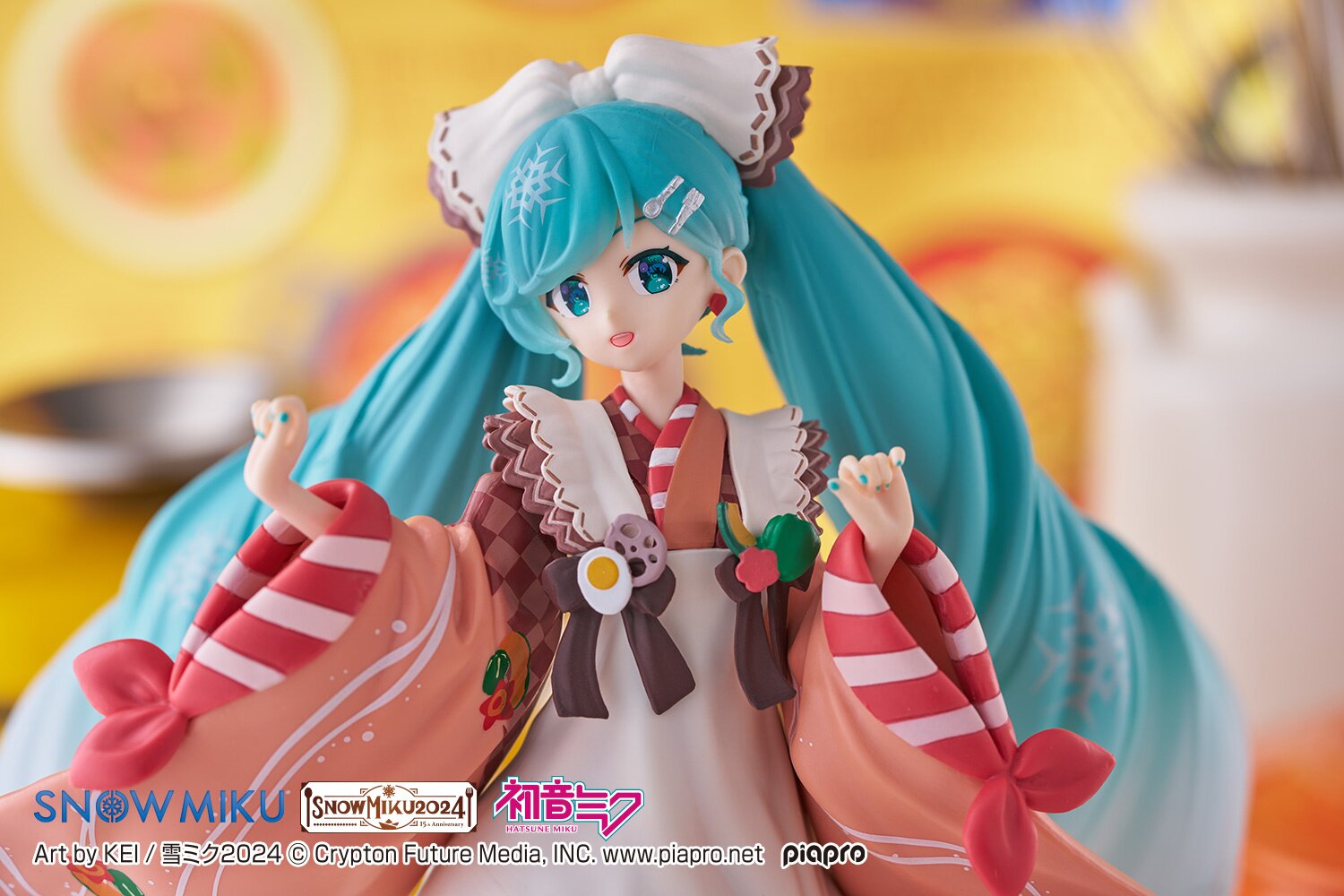 日本で買 Bandai Vocaloid Ichibansho Snow (Hatsune) Miku Statue