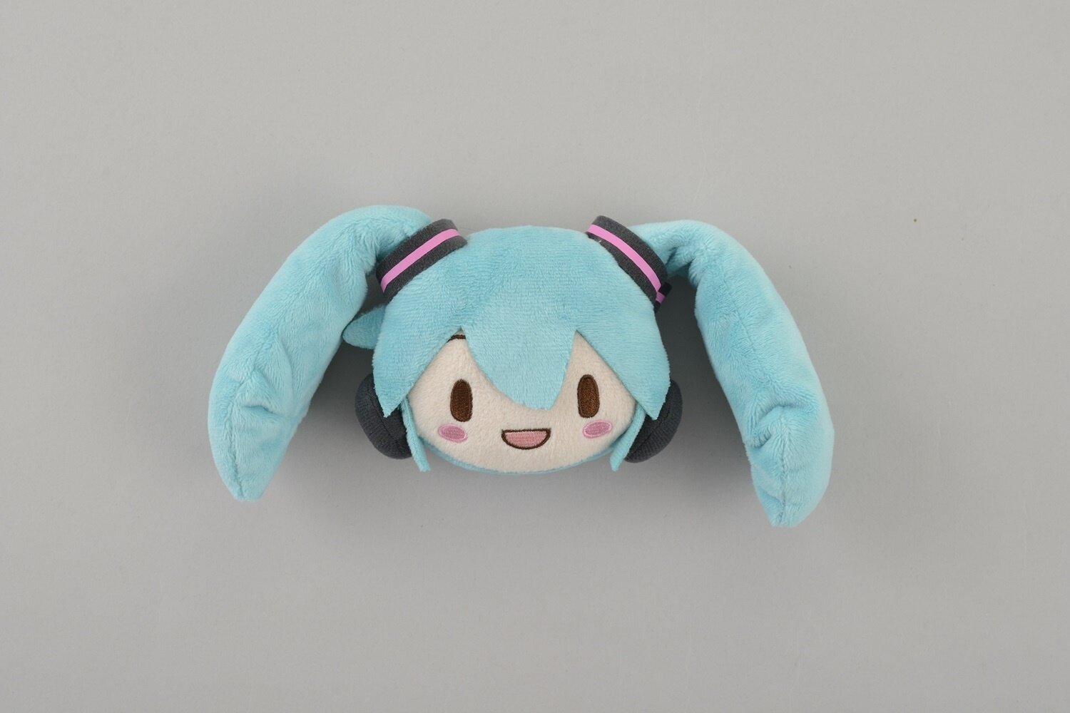 Hatsune Miku Fuwapuchi Face Mascot, image size:1500x1000