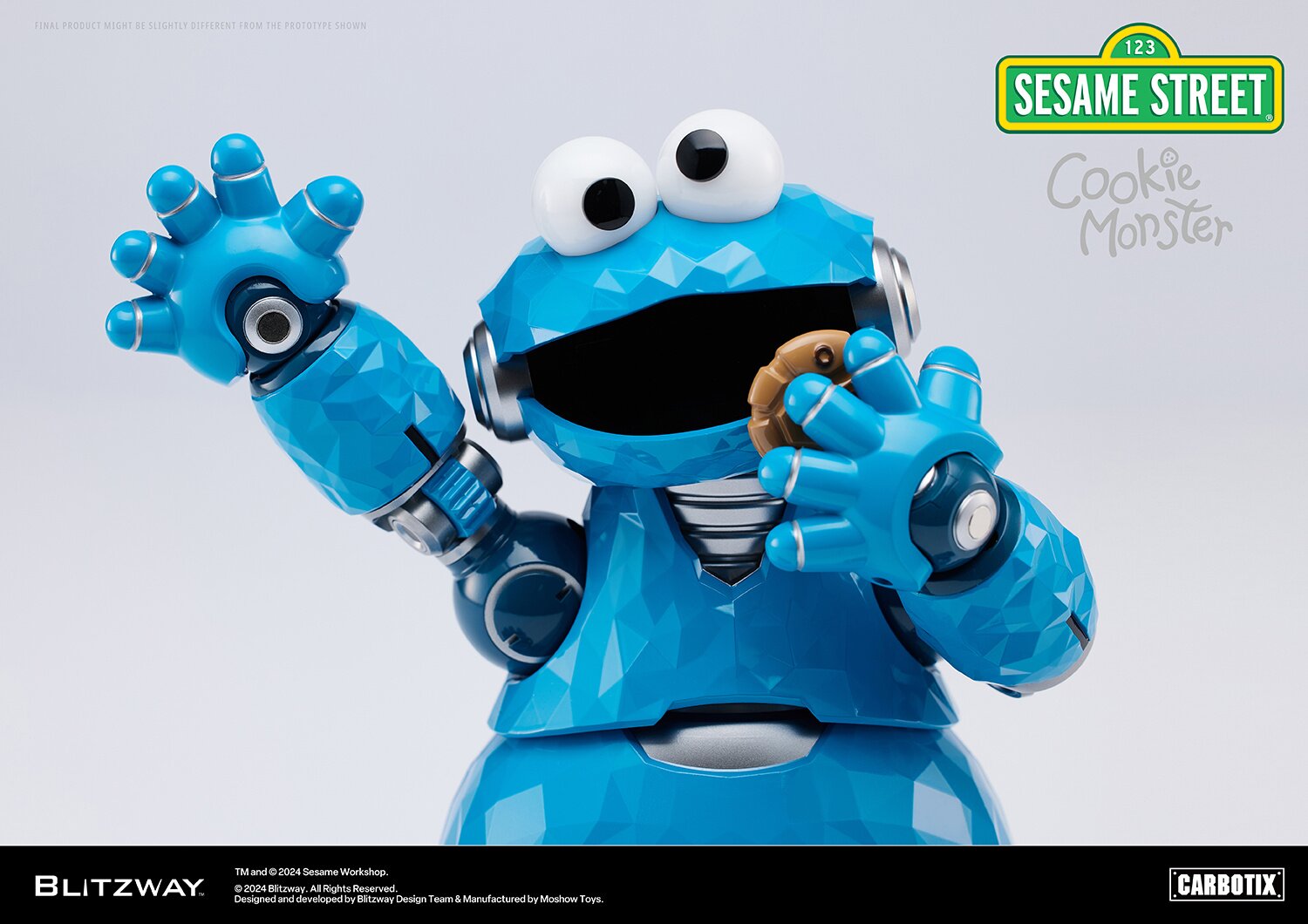 Carbotix Sesame Street Cookie Monster: Blitzway 19% OFF