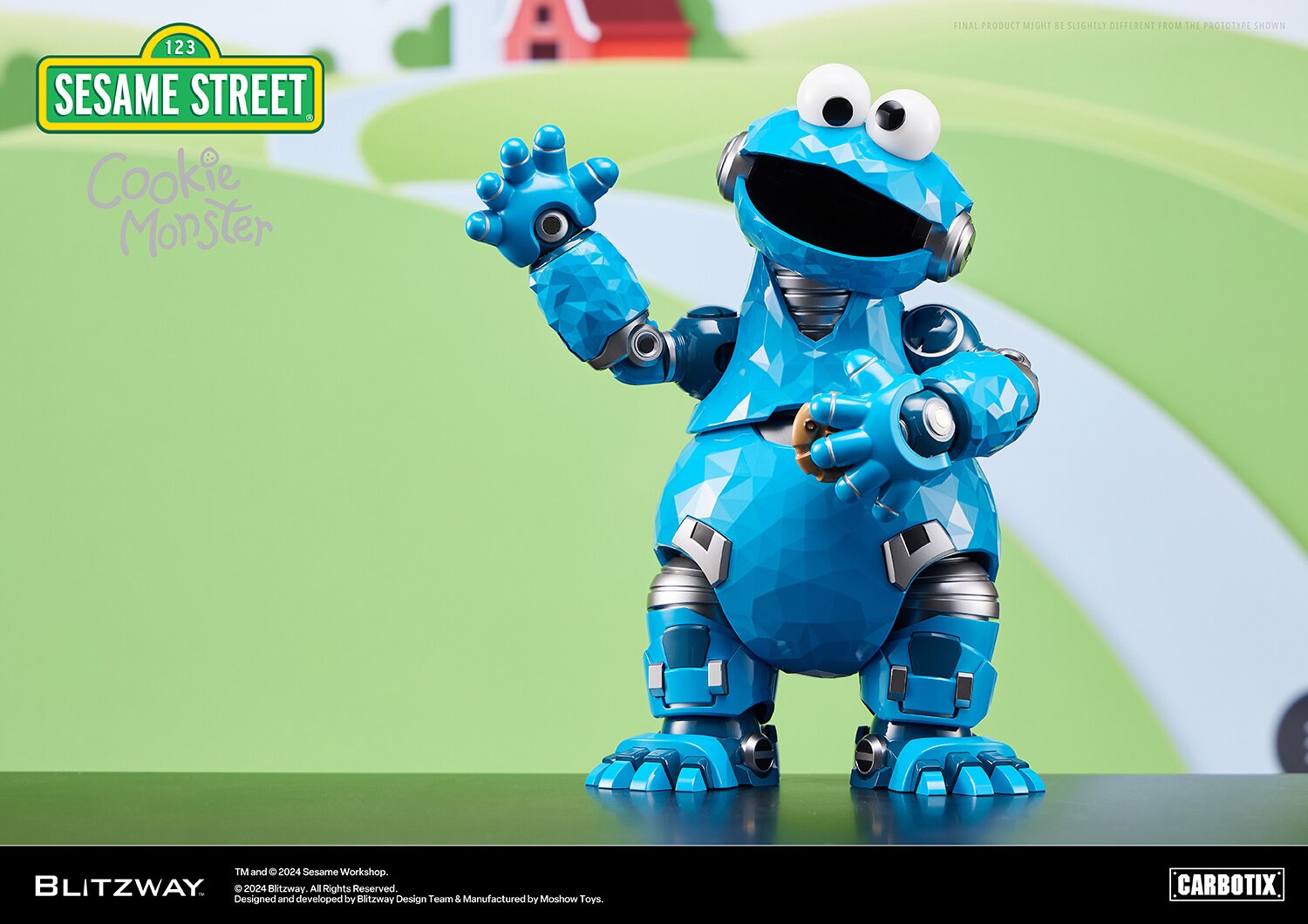 Carbotix Sesame Street Cookie Monster: Blitzway 19% OFF