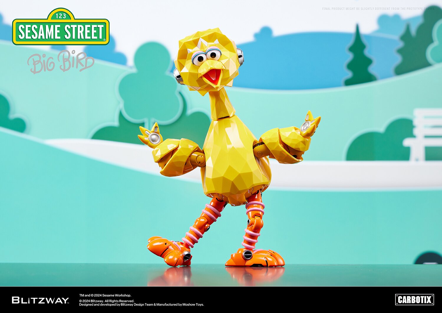 Carbotix Sesame Street Big Bird: Blitzway - Tokyo Otaku Mode