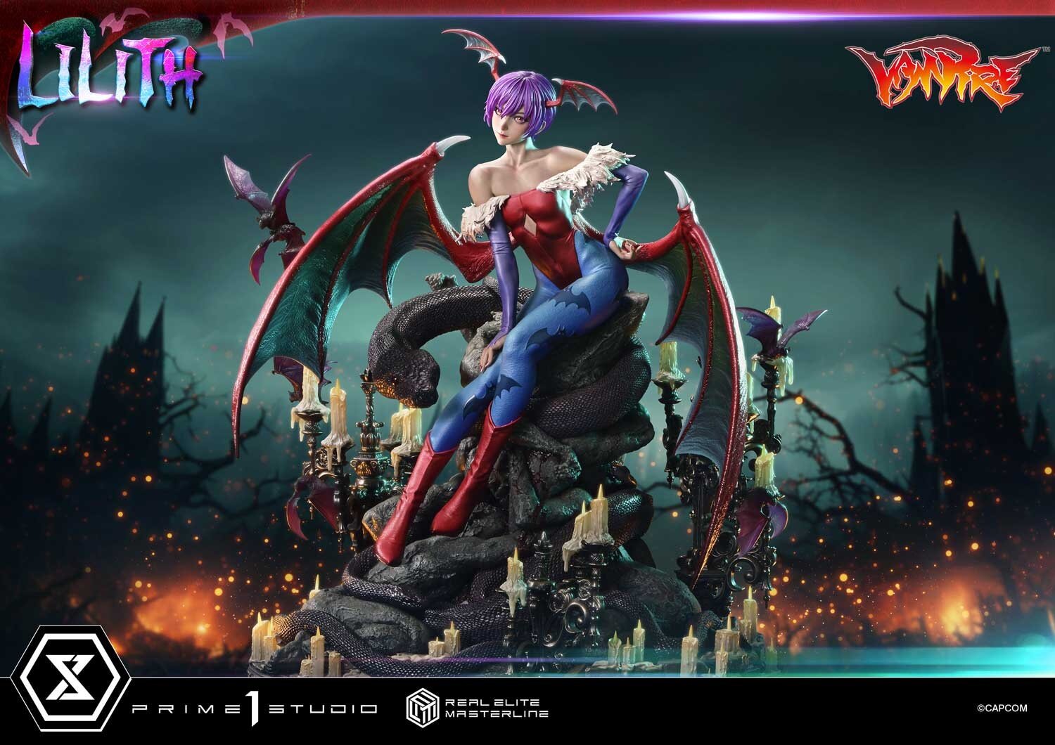 Figurine POP UP PARADE Darkstalkers Lilith - Good Smile Company - Neuve