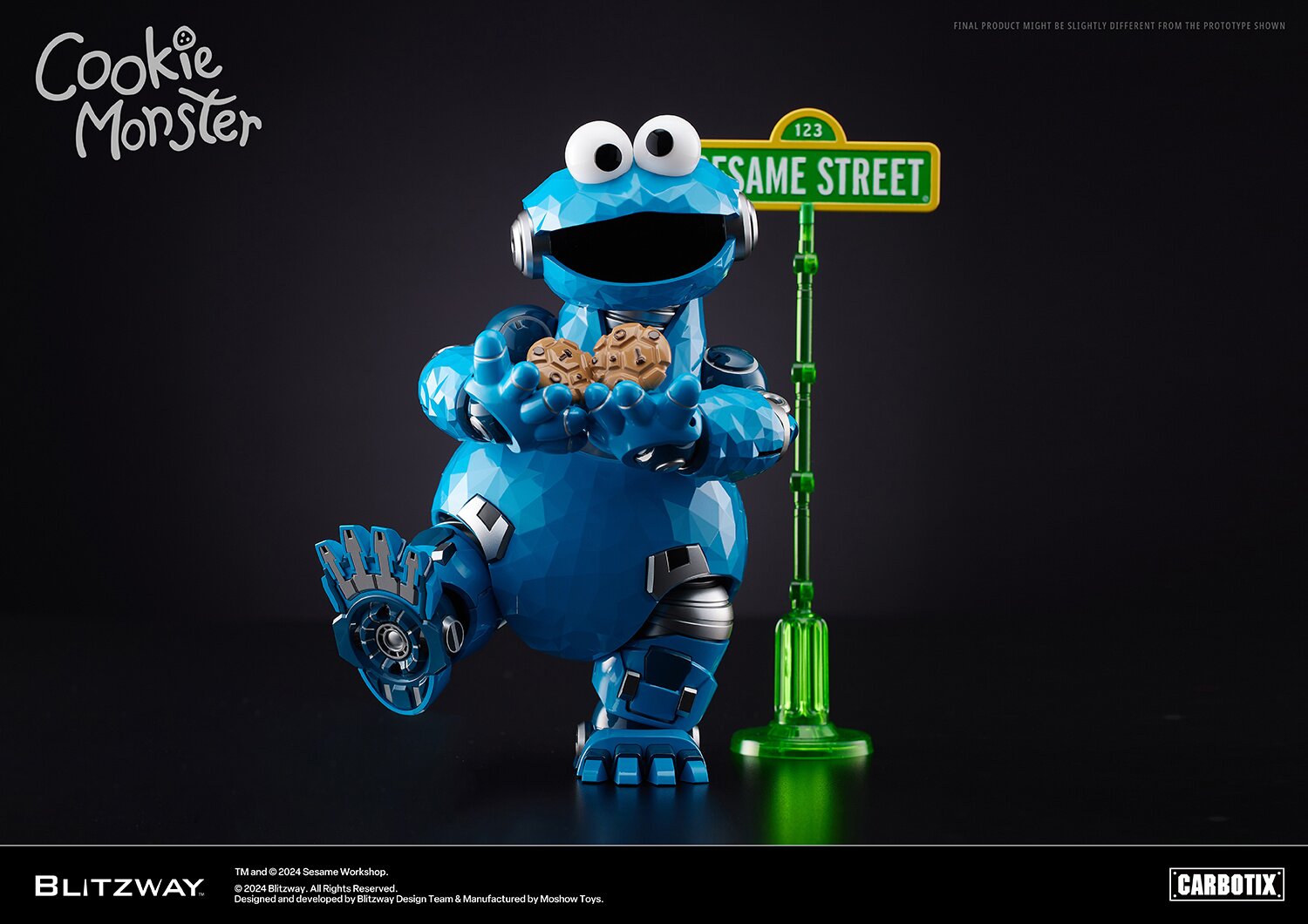 Carbotix Sesame Street Cookie Monster: Blitzway 39% OFF - Tokyo